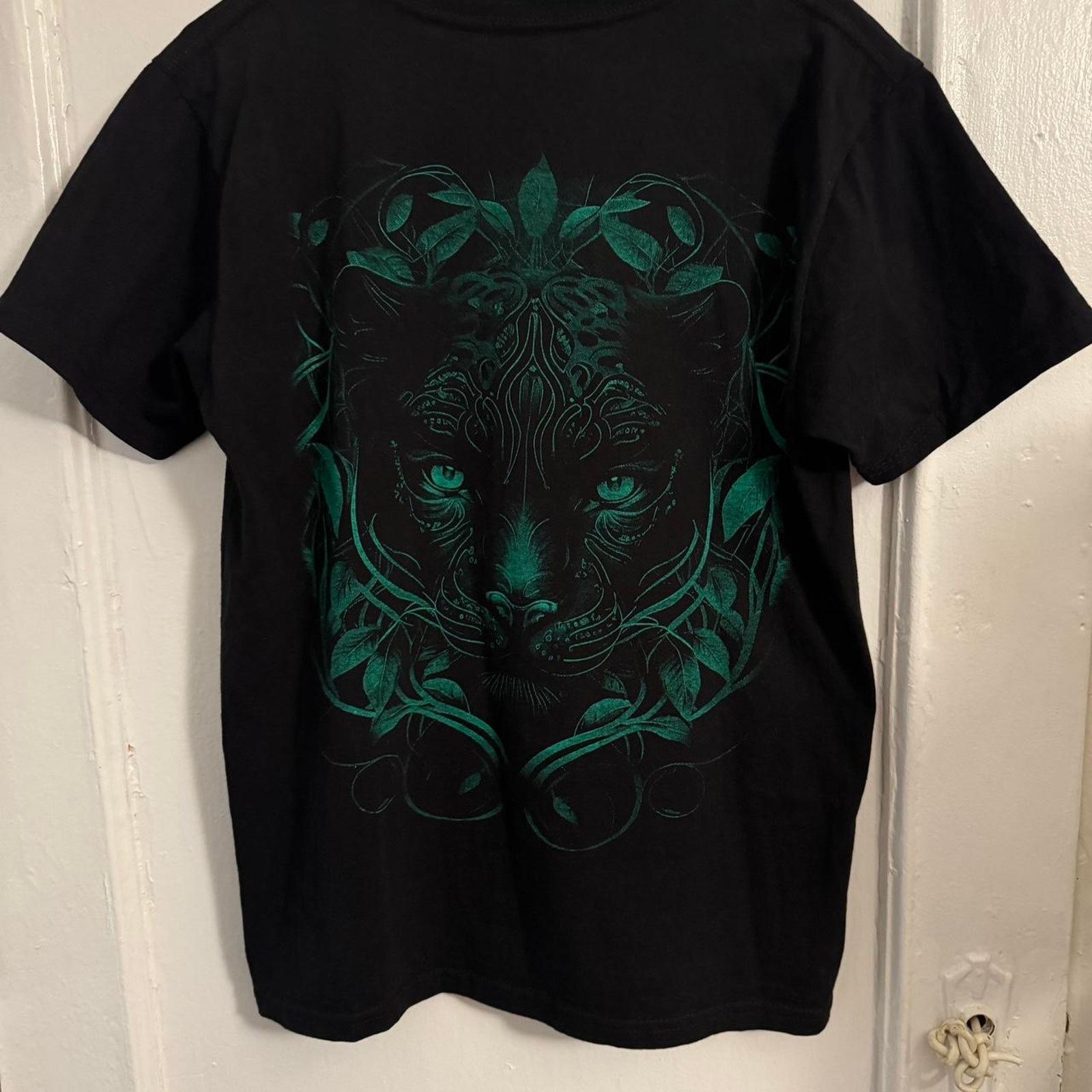 Other Y2K Double-Sided Magical Jaguar Panther Green Gold Grunge Size US M / EU 48-50 / 2 - 4 Thumbnail