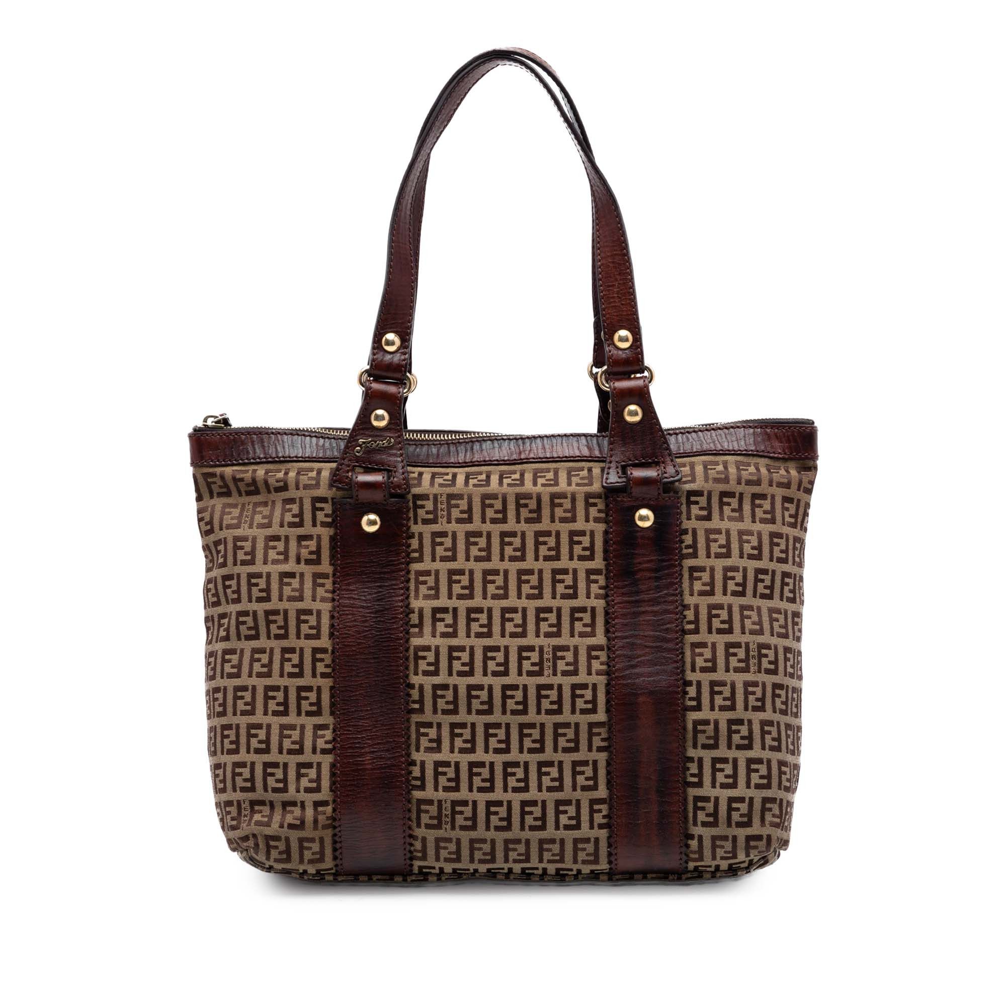 Fendi Zucchino Canvas Tote Size ONE SIZE - 1 Thumbnail