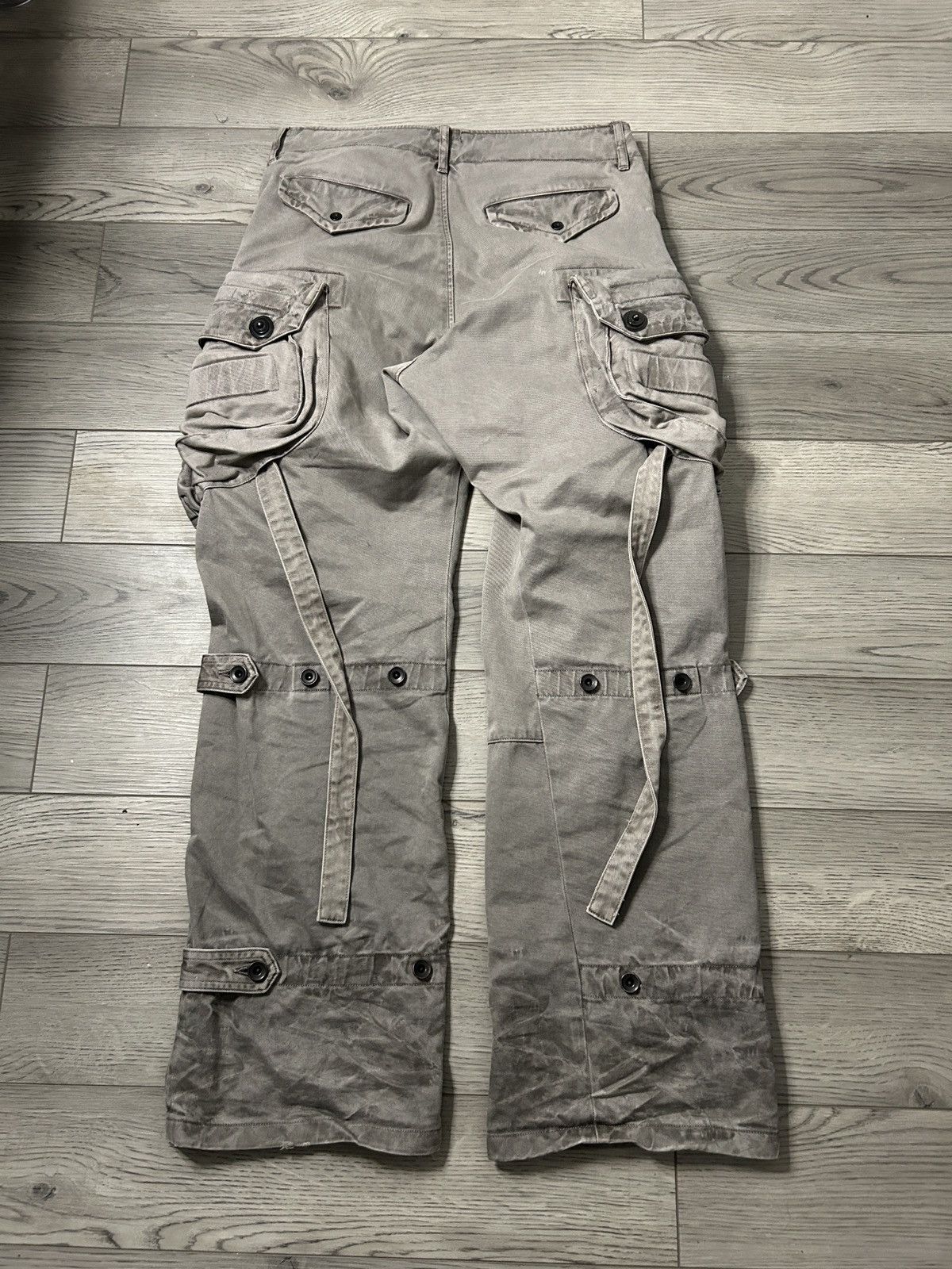 Julius Julius SS/11 Bondage Gas Mask Cargo Pants Size US 31 - 3 Thumbnail