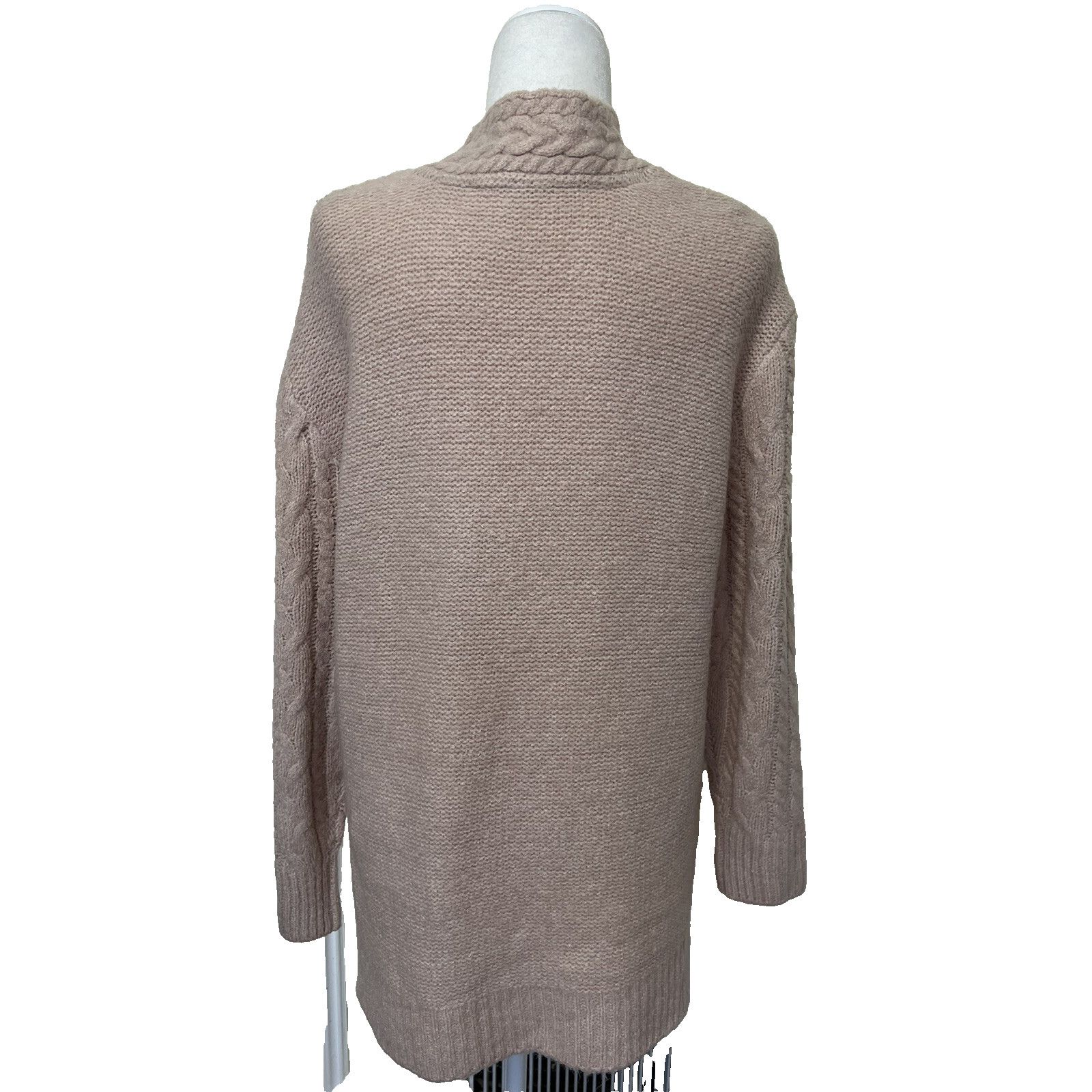 & Other Stories Cloth pink Cloud tunic cable women V neck Medium A003080 Size M / US 6-8 / IT 42-44 - 4 Thumbnail