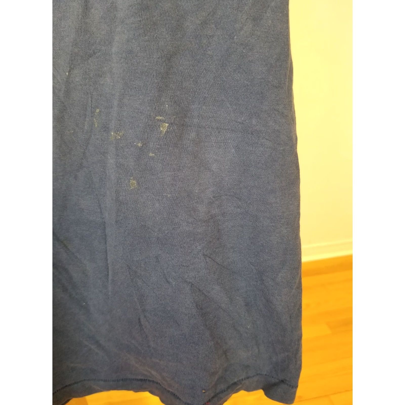 Ron Jon Surf Shop VINTAGE 90's Ron Jon Surf T-Shirt Gradient Sun Faded Trashed One Pocket Large Mens Blue Size US L / EU 52-54 / 3 - 7 Thumbnail