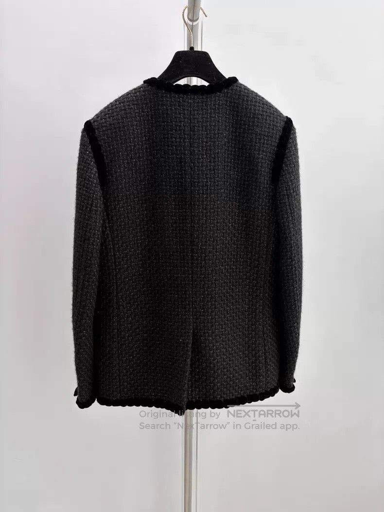Chanel Chanel Black four-pocket black buckle rolled edge tweed si Size XS / US 0-2 / IT 36-38 - 2 Thumbnail
