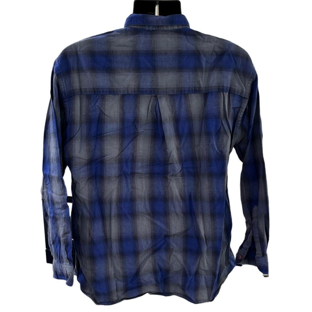 Other Woolrich Men's Button Down Shirt Large Blue Gray Size US L / EU 52-54 / 3 - 2 Thumbnail
