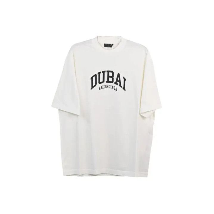 Balenciaga Balenciaga Dubai Logo Print Short Sleeve T-Shirt Size US L / EU 52-54 / 3 - 1 Thumbnail