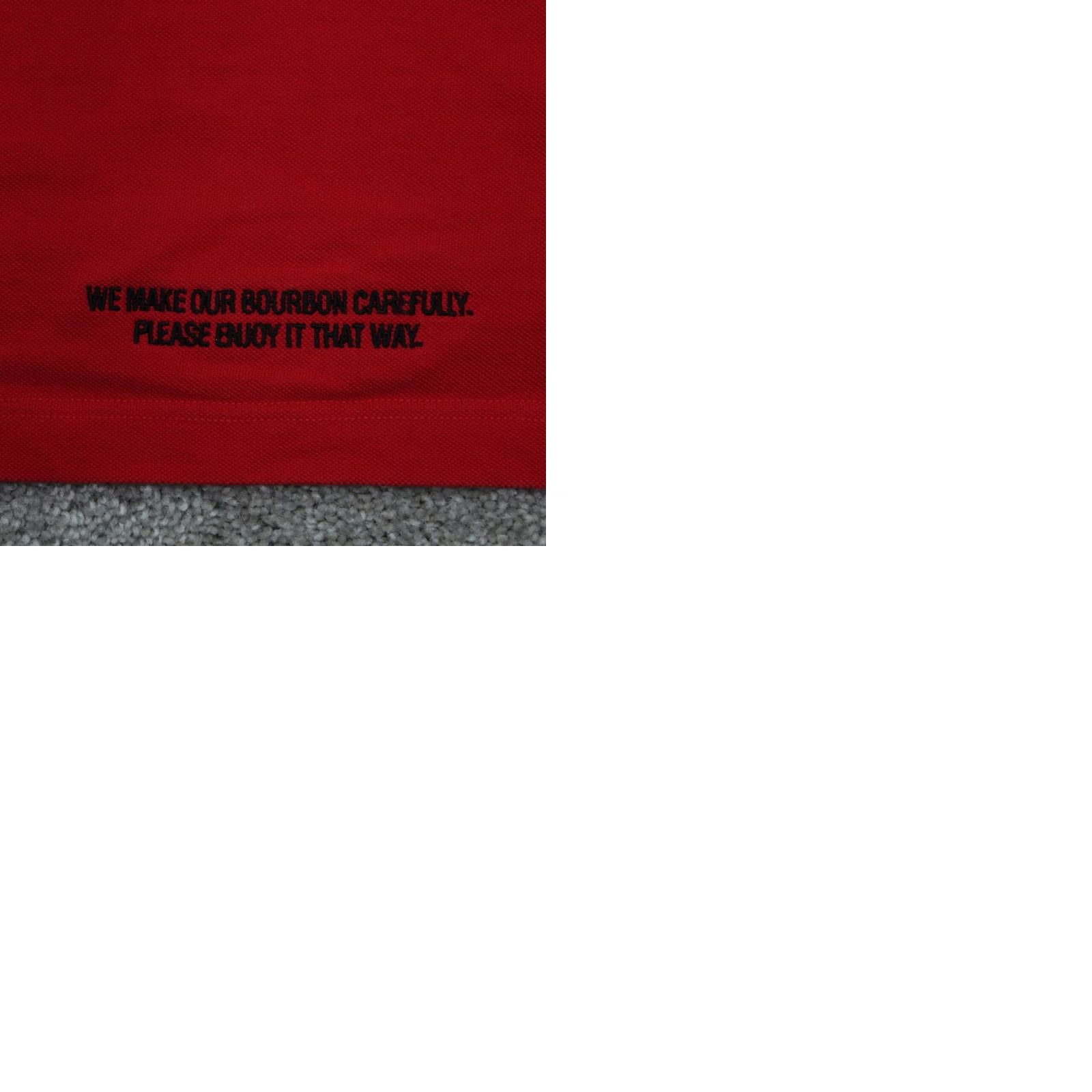 Vintage Makers Mark Polo Shirt Mens Large Red Pique Cotton Short Sleeve Pullover Shirt Polo Size US L / EU 52-54 / 3 - 9 Thumbnail