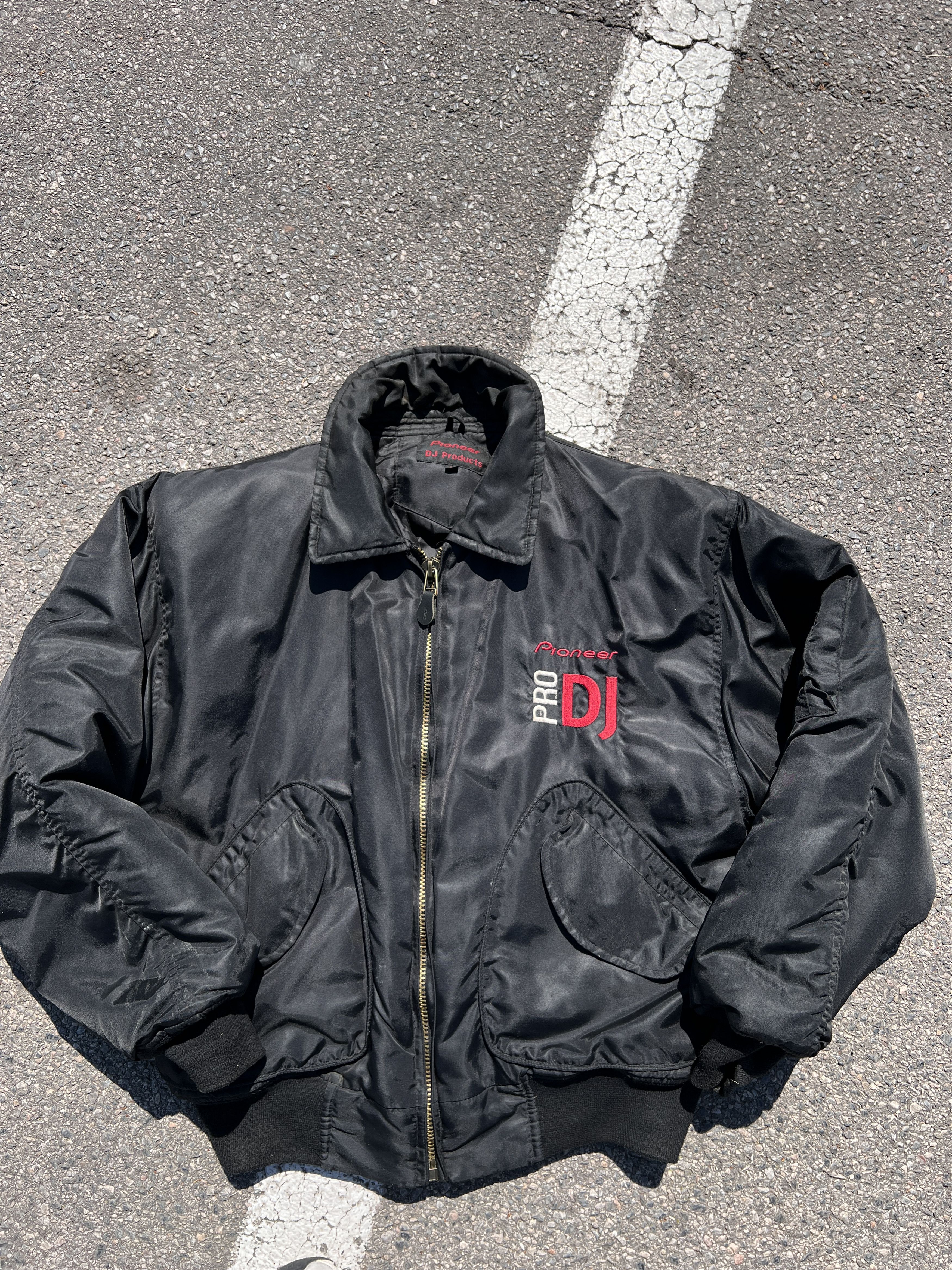 Vintage Vintage Pioneer DJ Pro Sound MA-2 Bomber Jacket Size US L / EU 52-54 / 3 - 1 Thumbnail