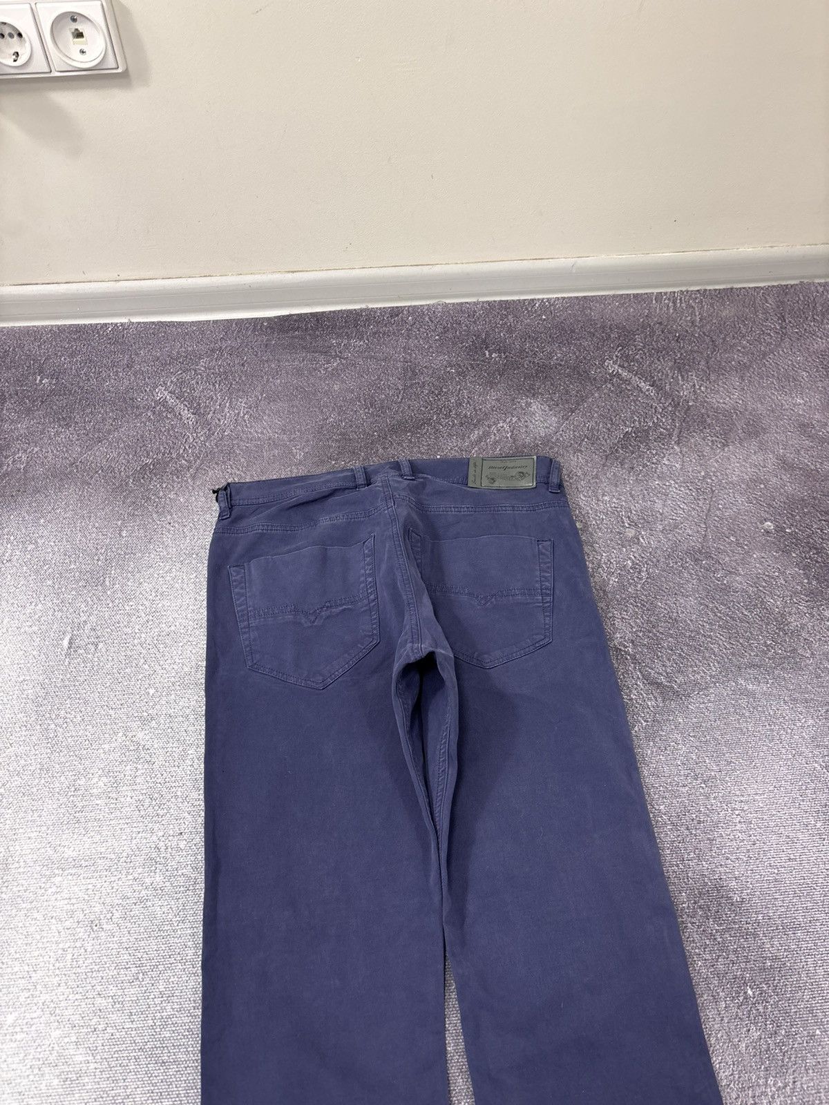 Diesel Diesel R-Tepphar NWT Men’s Navy Blue Stretch Pants Jeans Size US 29 - 14 Thumbnail