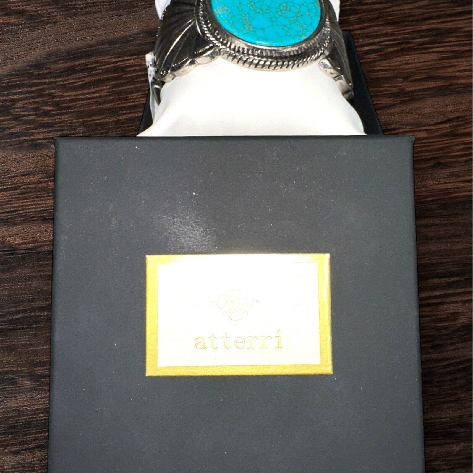 Other Blue Turquoise Silver Western Southwest Stretch Bracelet Ran Size ONE SIZE - 21 Thumbnail