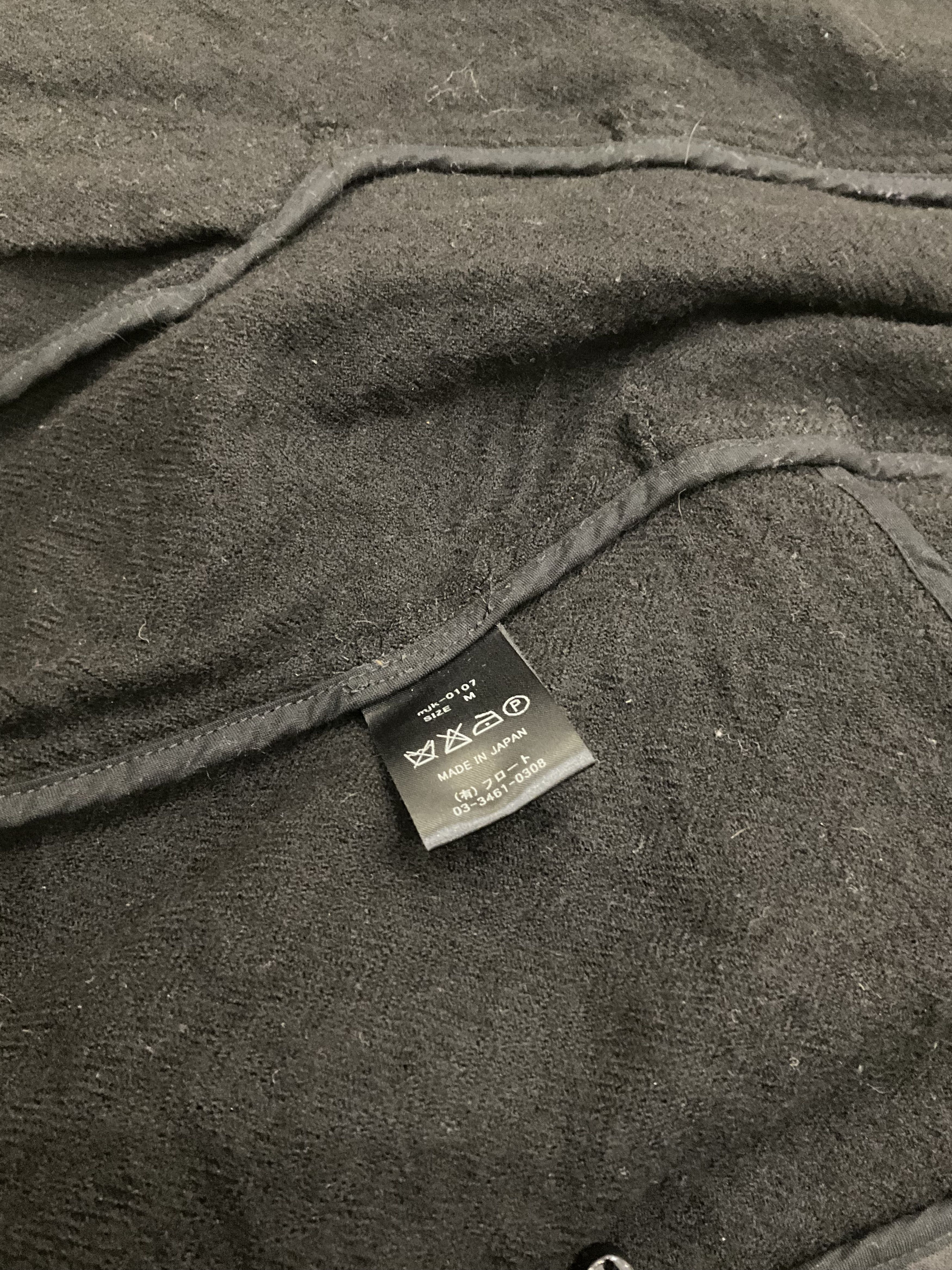 Other The Moon Age Devilment Double Breasted Peacoat Black Wool Size US M / EU 48-50 / 2 - 6 Thumbnail