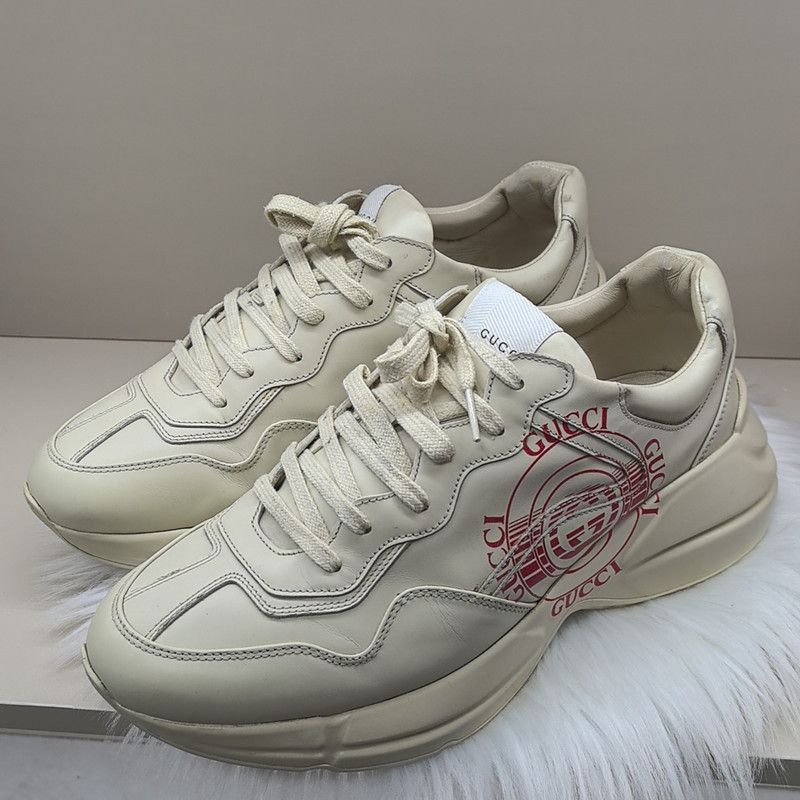 Gucci Gucci Rhyton Classic Low Top Dad Sneakers - Size US 8.5 / EU 41-42 - 1 Thumbnail