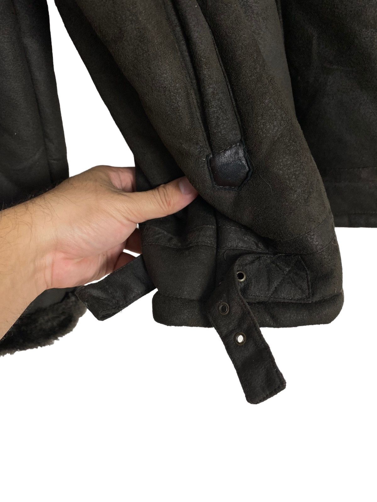 Japanese Brand Rare‼️ Shearling Jacket Just Win Size US M / EU 48-50 / 2 - 12 Thumbnail