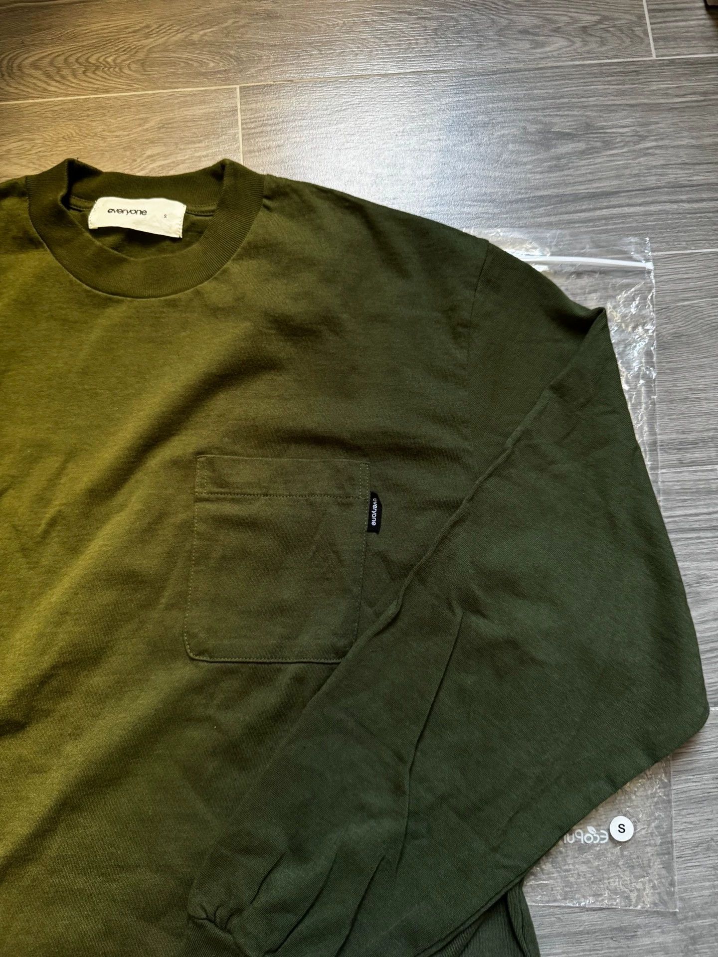 Other everyone green long tee 98% New Worn Once Size US S / EU 44-46 / 1 - 2 Thumbnail