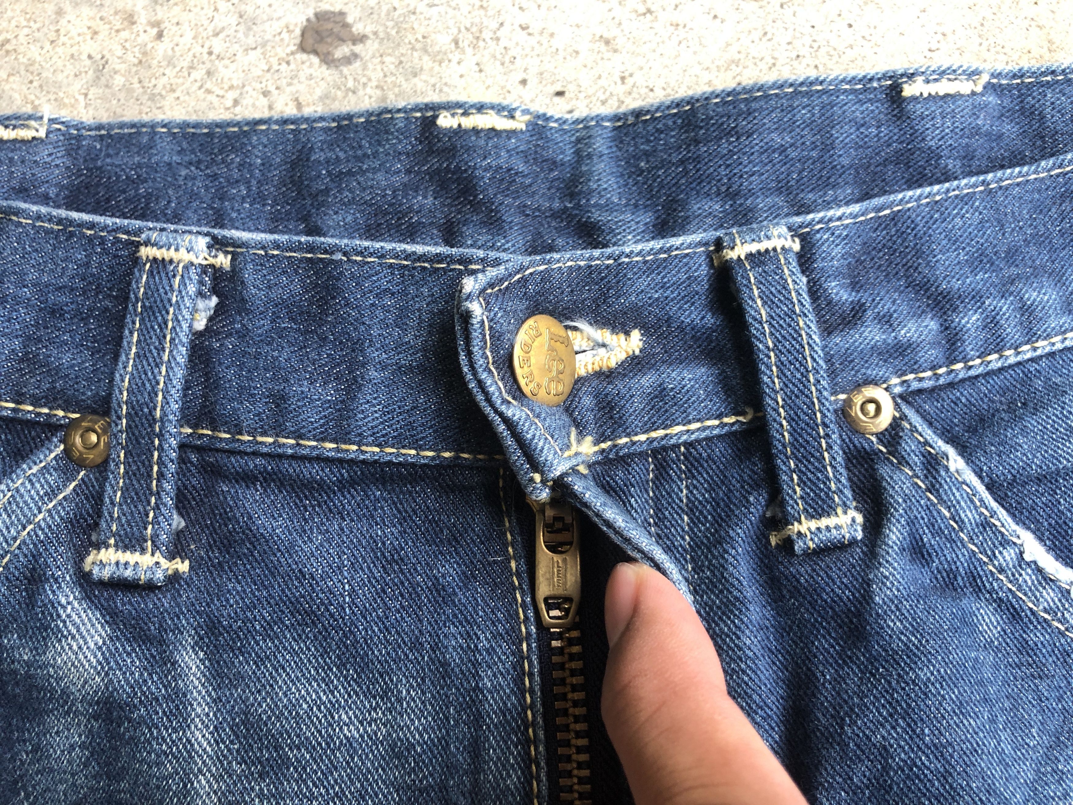 Lee Lee Riders Japan Bootcut Flare Denim Jeans Size US 32 / EU 48 - 3 Thumbnail