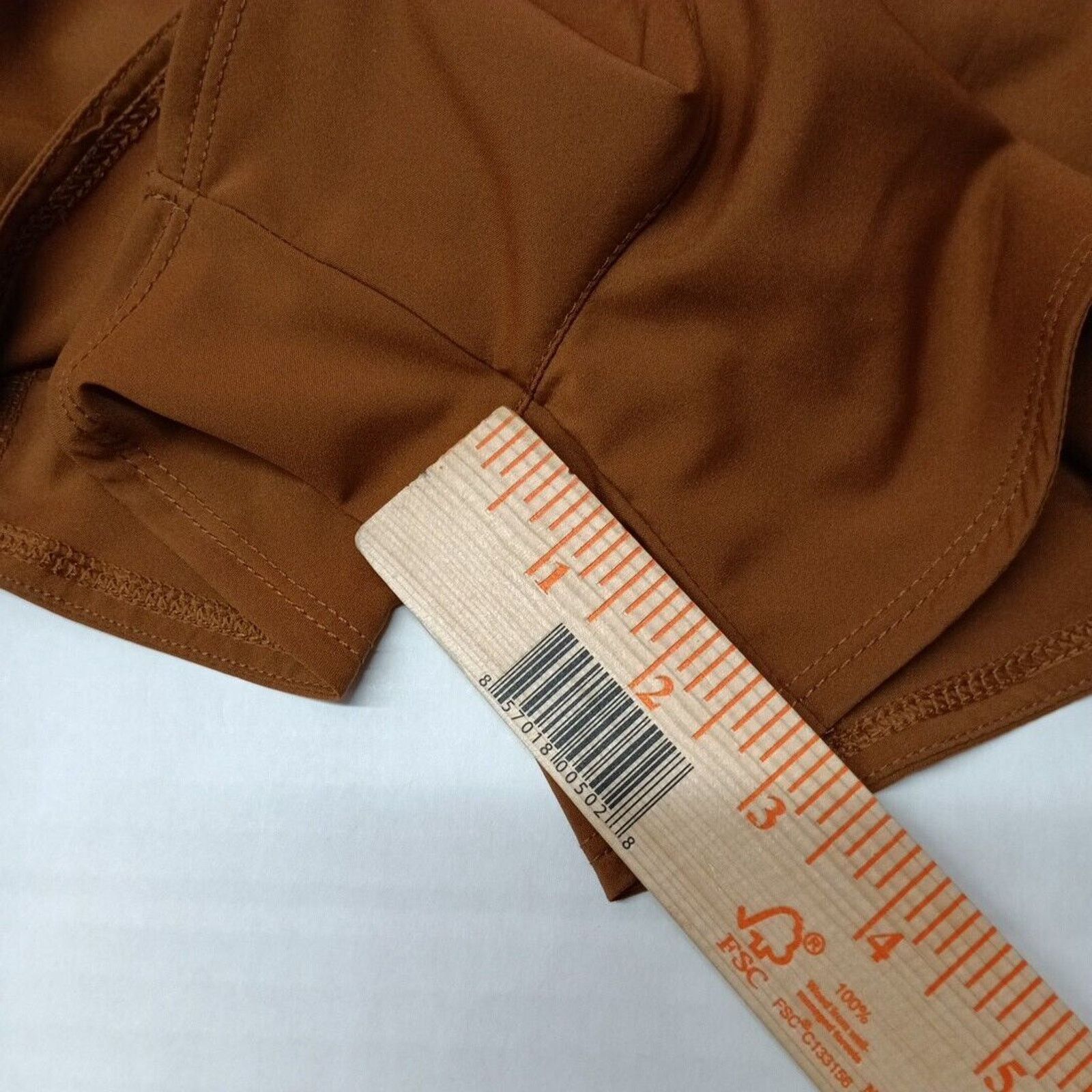 Nike Nike Women's One Dri-FIT Mid-Rise Shorts 3in Brown Size XL Size 38" / US 16 / IT 52 - 2 Thumbnail
