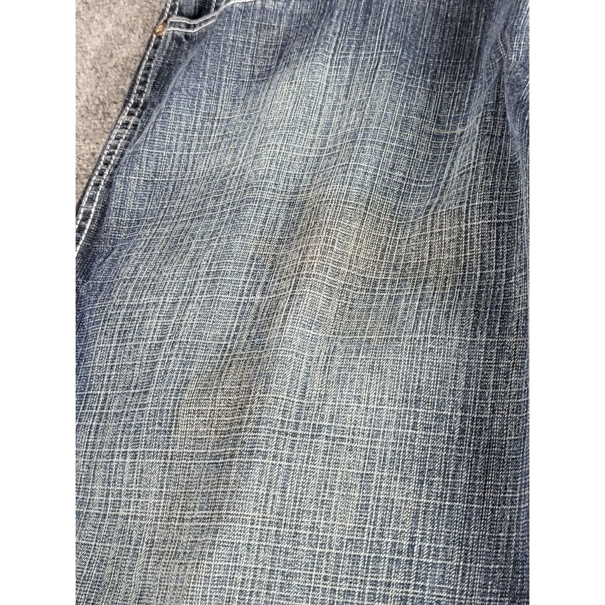 Southpole Vintage Southpole Y2K Baggy Jeans Men Sz 34 Blue Skater Casu Size US 34 / EU 50 - 8 Thumbnail