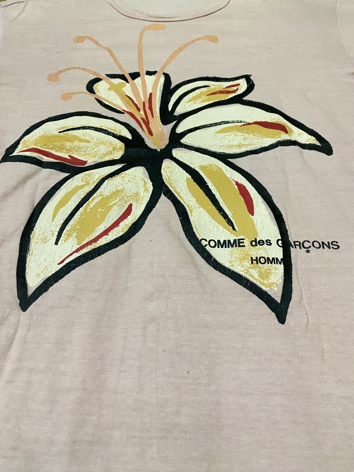 Comme des Garcons Homme Comme Des Garcons CDG SS02 By Keiichi Tanaka Flower Painted Size US M / EU 48-50 / 2 - 2 Thumbnail