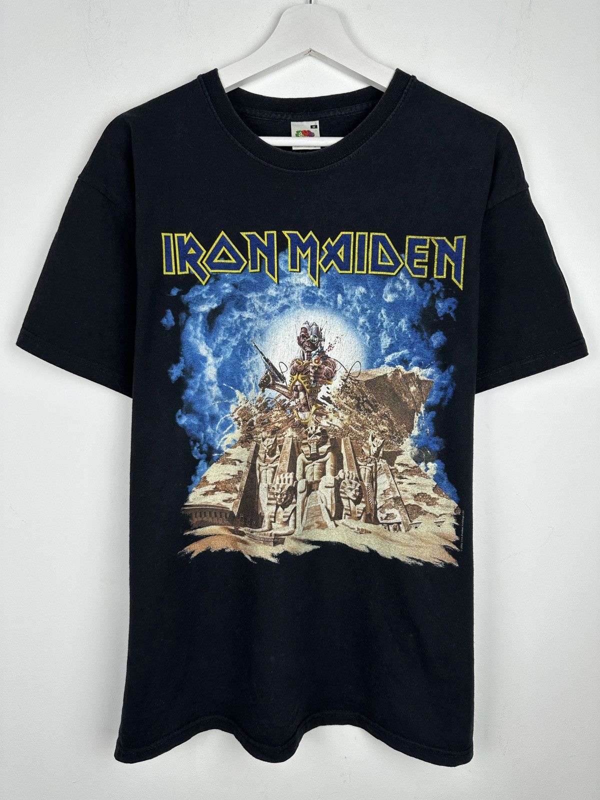 Band Tees Y2K Iron Maiden Back In Time Metal Rock Band Graphic T Shirt Size US M / EU 48-50 / 2 - 1 Thumbnail
