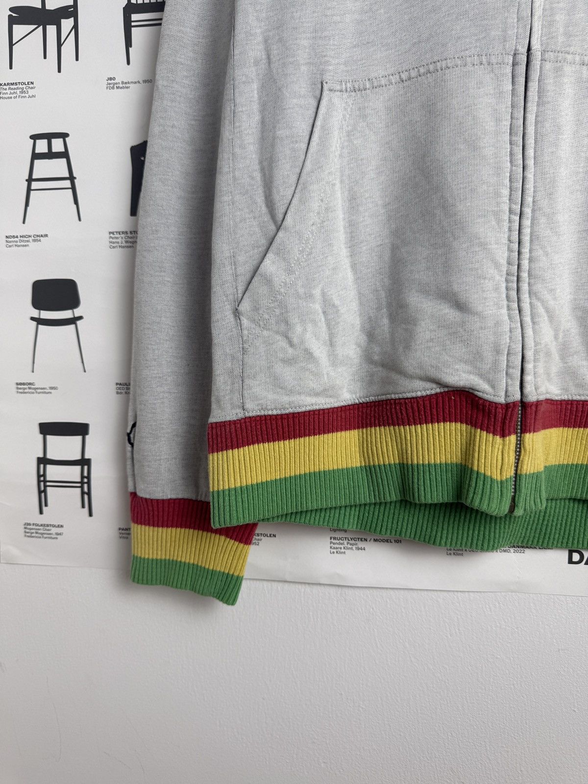 Puma Vintage y2k Puma Jamaica zip hoodie M Regge blockcore ganja Size US M / EU 48-50 / 2 - 5 Thumbnail