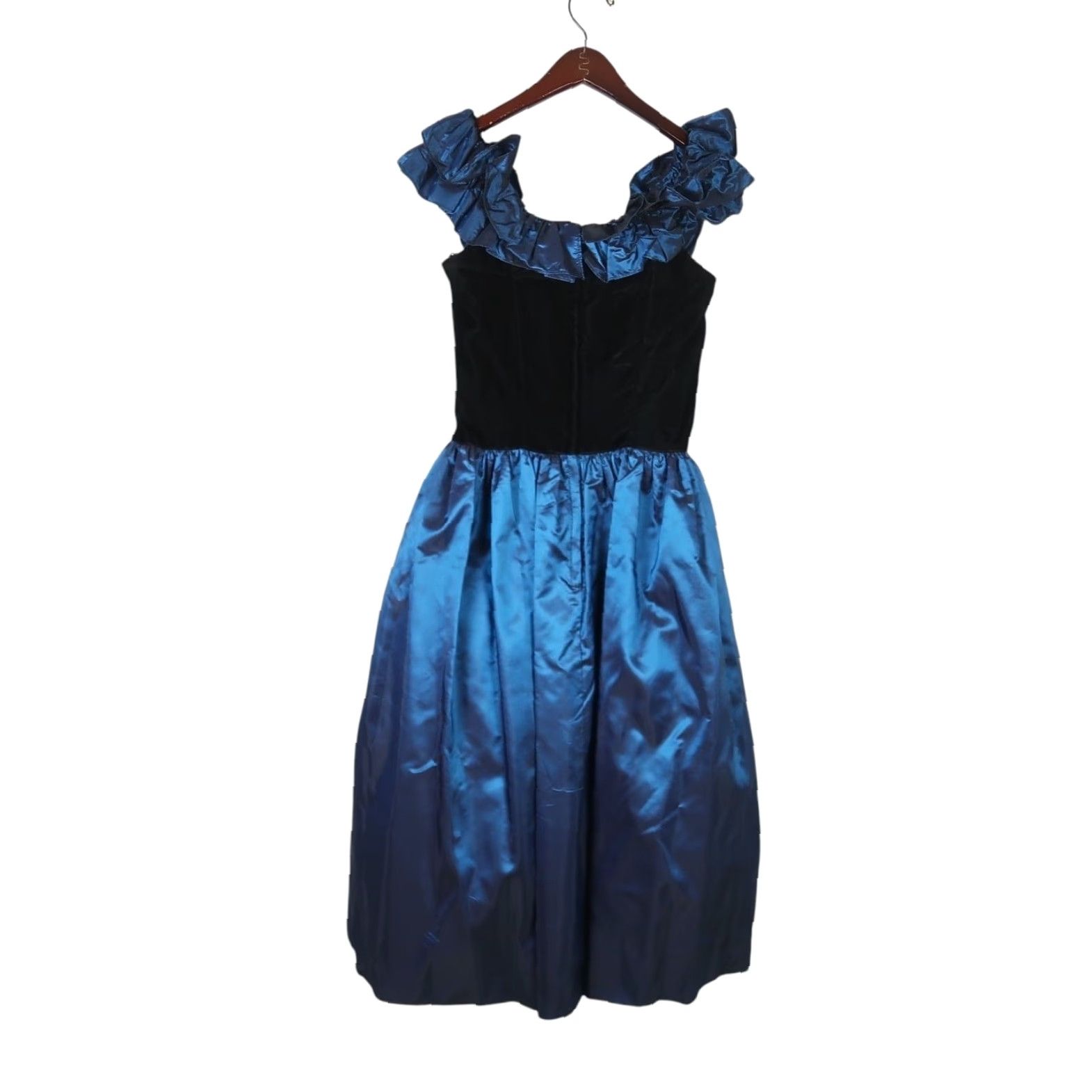 VINTAGE Gunne Sax Dress Ball Gown Iridescent Navy Blue Velvet Party Midi  80s XS Womens Womens Velvet Dress 80s Party Cocktail Formal -  ilac.rochib.com