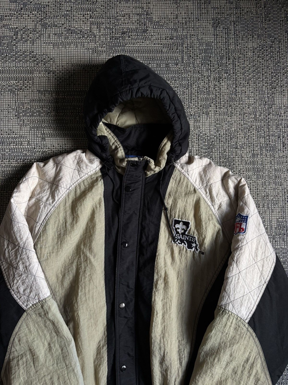 Starter Starter Vintage NFL New Orleans Saint Jacket Size US XL / EU 56 / 4 - 7 Thumbnail