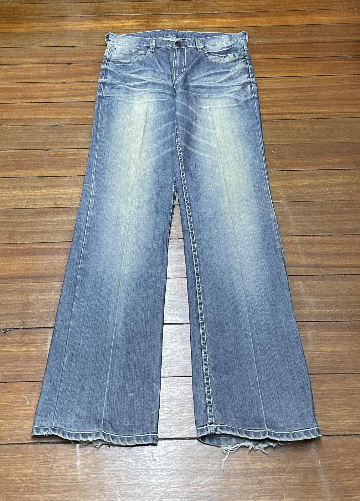 Buffalo David Bitton × Vintage Rare Design Vintage Buffalo David Bitton Baggy Jeans 2000s Size US 38 / EU 54 - 1 Thumbnail