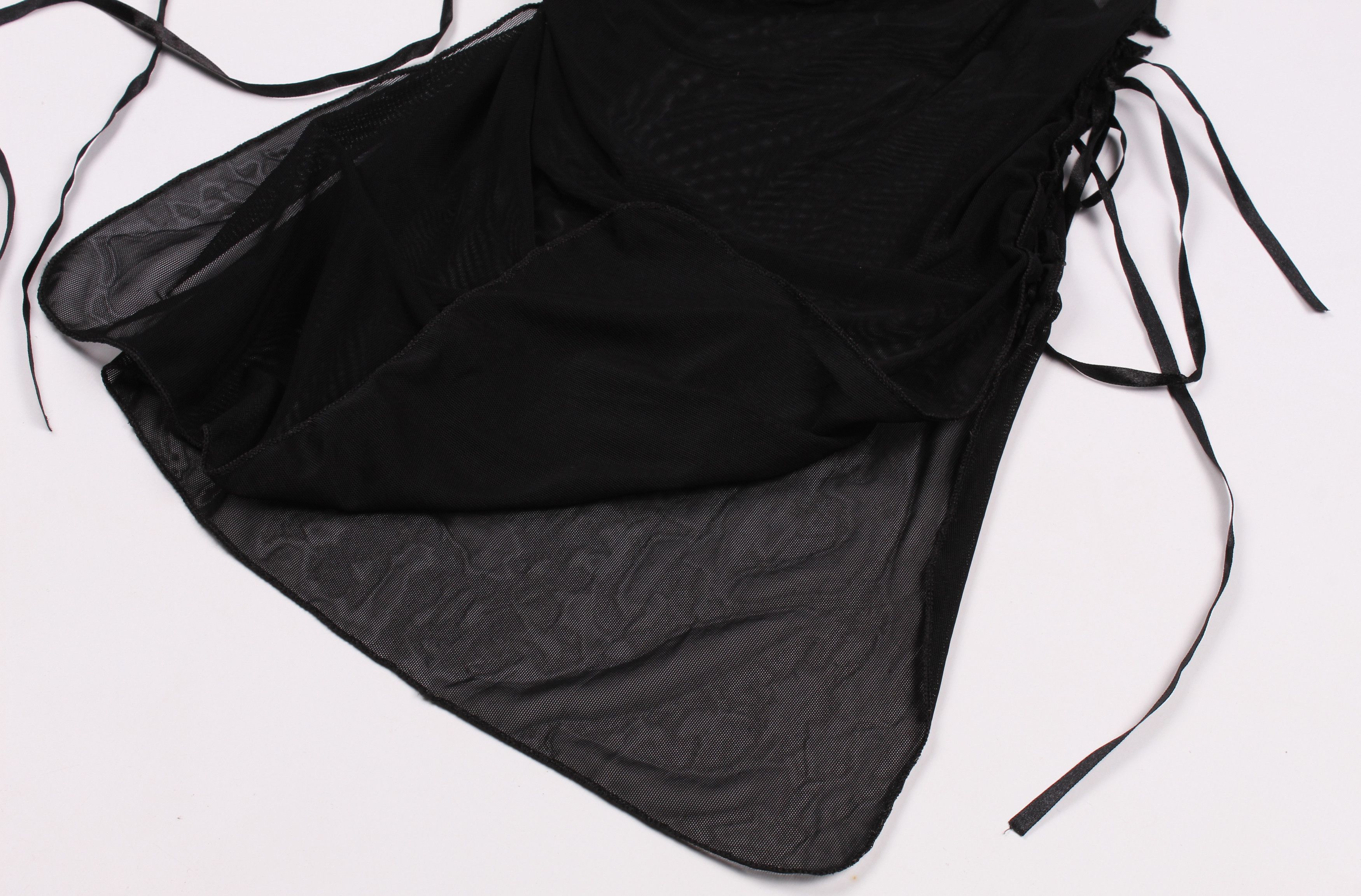 Vintage Vintage Sanselle Sexy Bondage Mesh Goth Cami Top Size M / US 6-8 / IT 42-44 - 7 Thumbnail