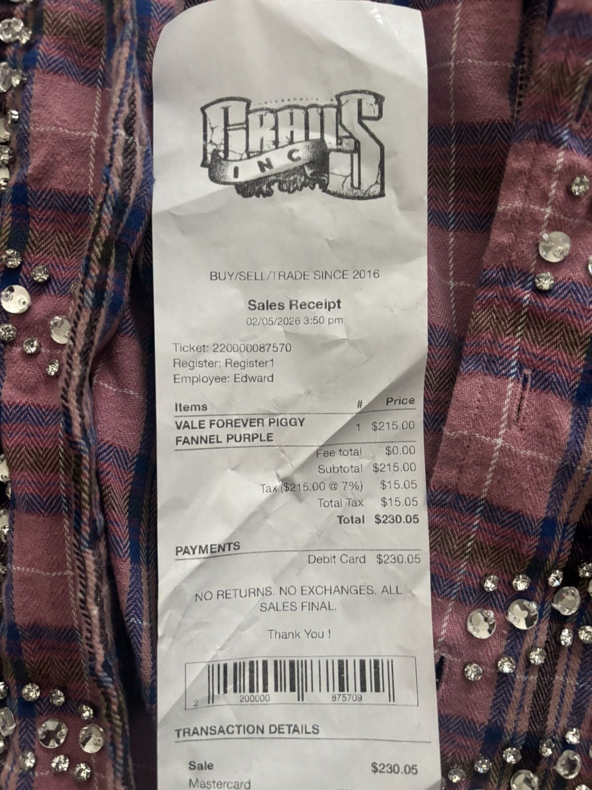 Other vale forver flannel Size US L / EU 52-54 / 3 - 3 Thumbnail