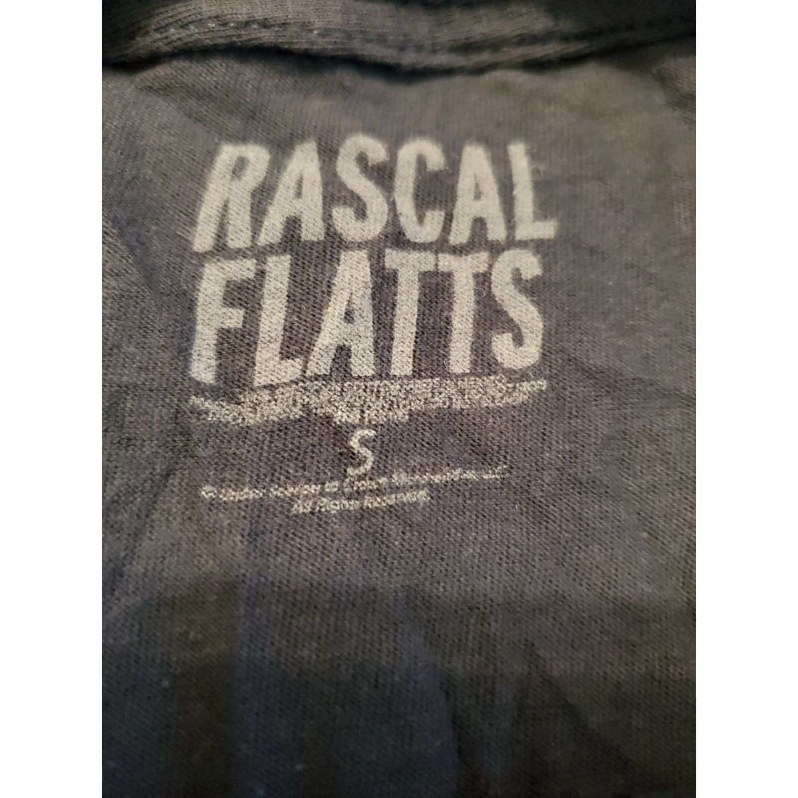 Vintage Rascal Flatts Back To Us Concert Tour Mens T-Shirt Size Small Blue Cotton Graphic Tee Crew Neck Short Sleeve Vintage? No Size US S / EU 44-46 / 1 - 2 Thumbnail