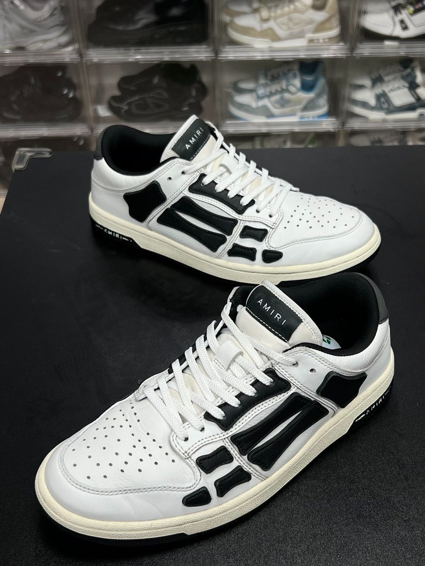 Amiri Amiri Black Lowtop Sneakers 8 Men Size US 8 / EU 41 - 1 Thumbnail