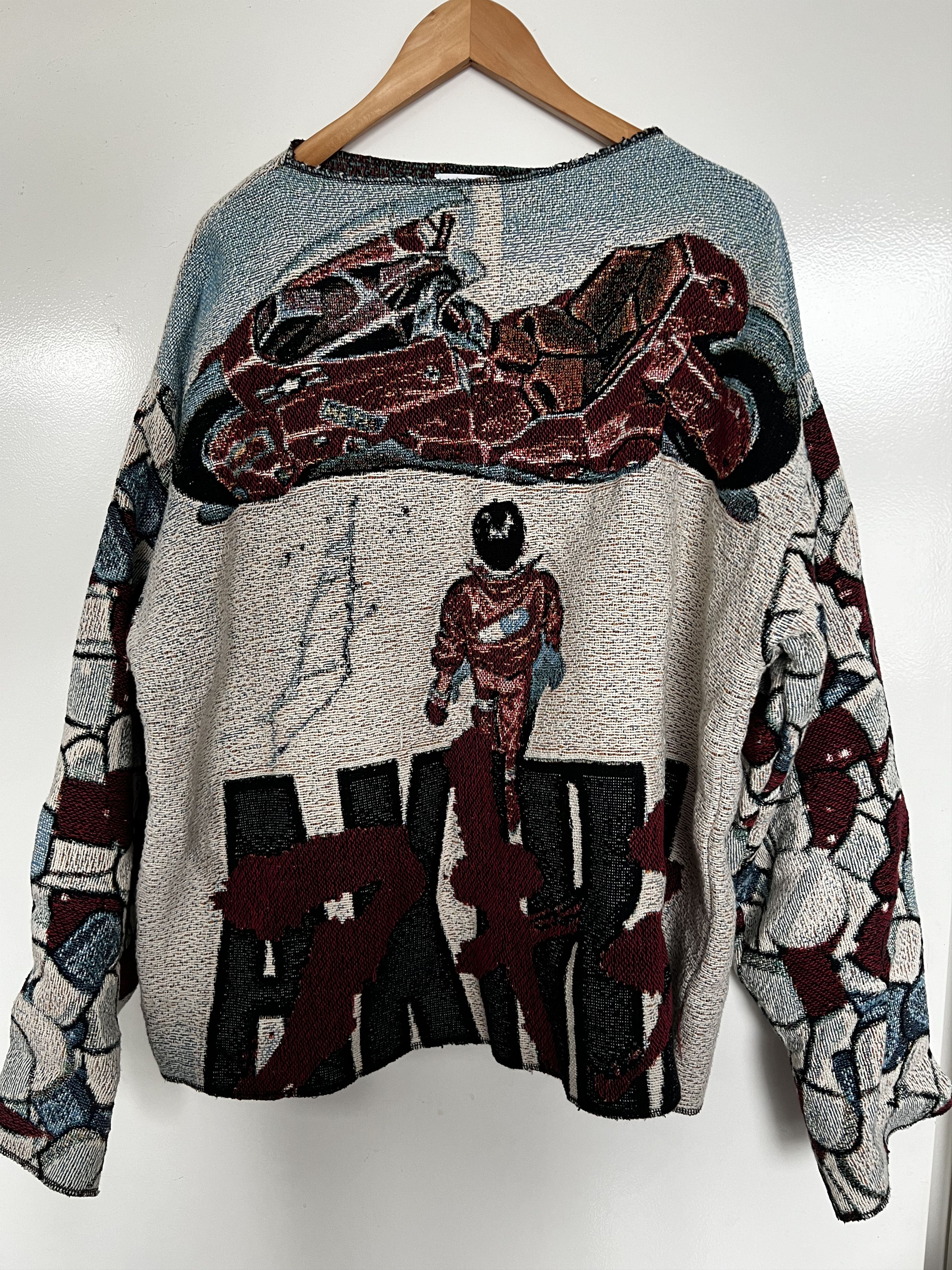 Knitwrth Knitwrth Akira Stitched Long Sleeve | Grailed