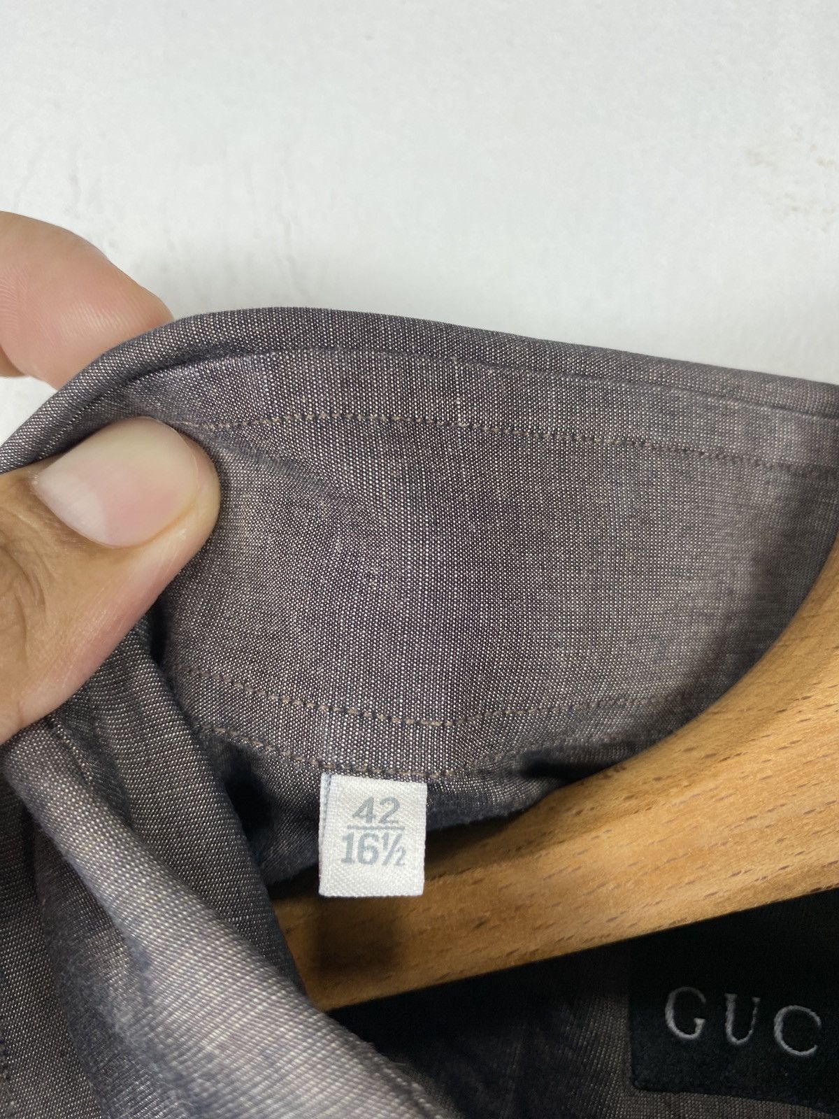 Gucci Gucci long sleeve shirt Size US L / EU 52-54 / 3 - 11 Thumbnail