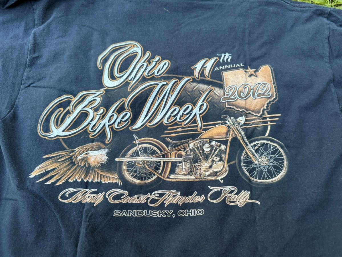 Vintage 2012 Ohio Bike Week tee Size Large Size US L / EU 52-54 / 3 - 5 Thumbnail
