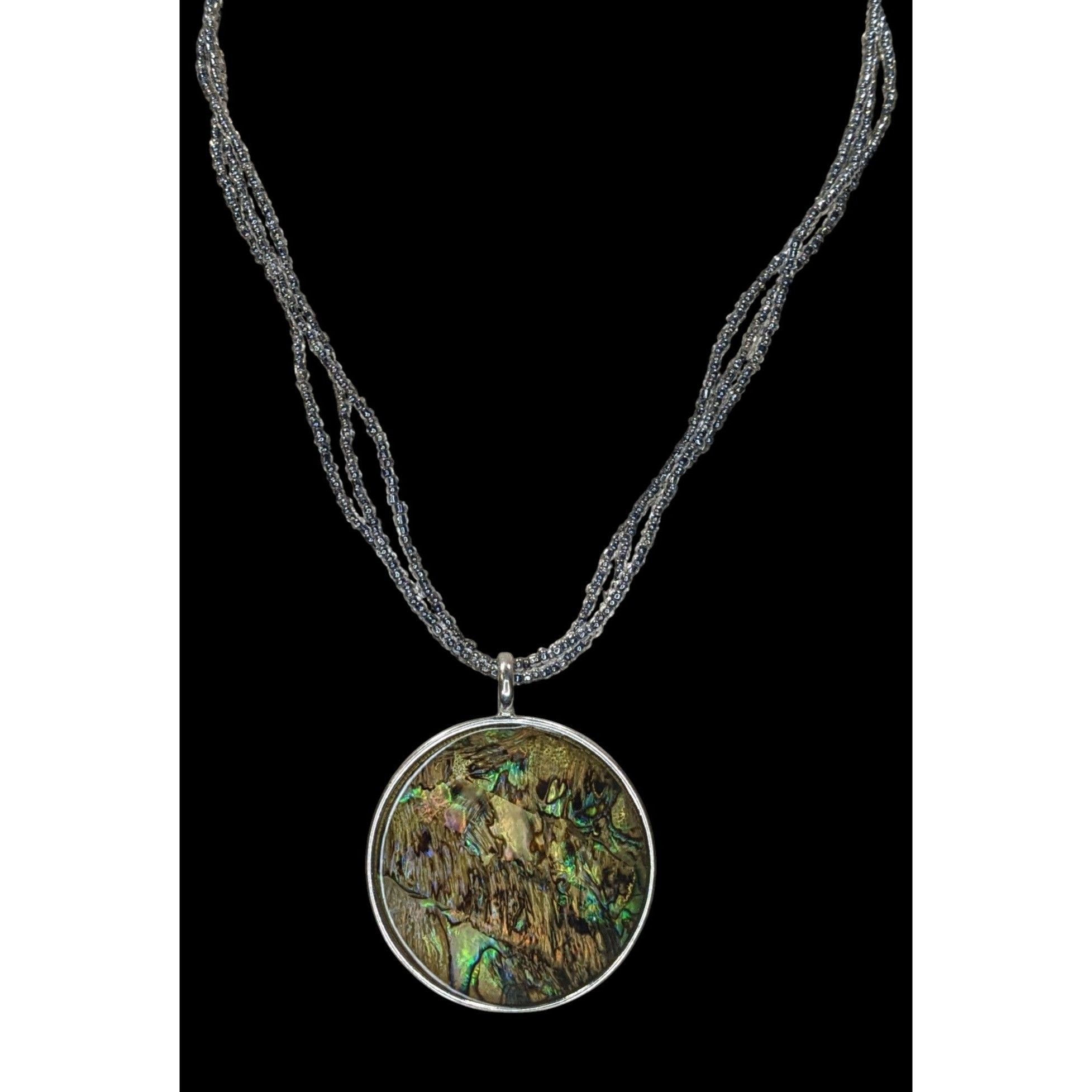 Other Vintage Bohemian Mermaidcore Abalone Shell Pendant Necklace Size ONE SIZE - 4 Thumbnail