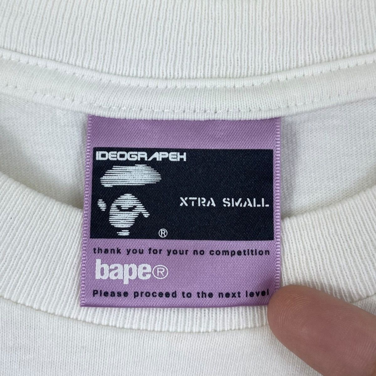 Bape Vintage BAPE Ideograpeh T-Shirt Camouflage Shoes Logo Size US XS / EU 42 / 0 - 7 Thumbnail