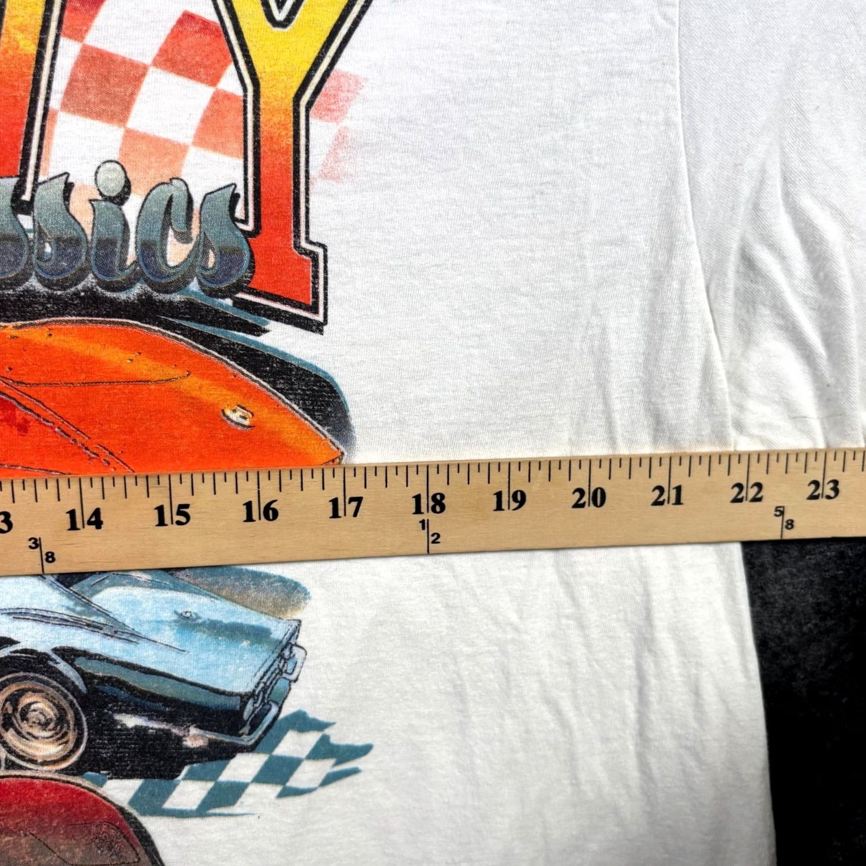 Vintage VTG Chemistry T-Shirt Mens 2XL White Chevy Corvette Classics Graphic Streetwear Size US XXL / EU 58 / 5 - 3 Thumbnail