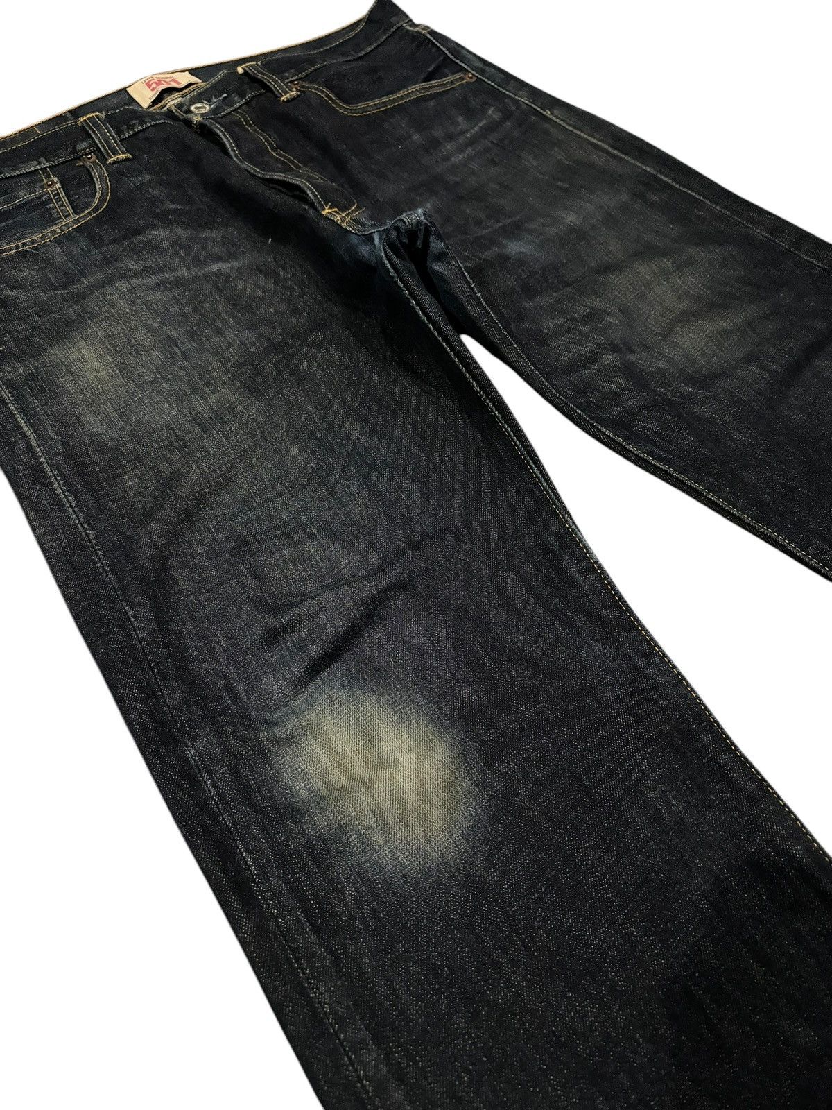 Levi's × Vintage Y2k Vintage Levi’s Lot 501 Japan Faded Straight Cut Jeans Size US 34 / EU 50 - 3 Thumbnail