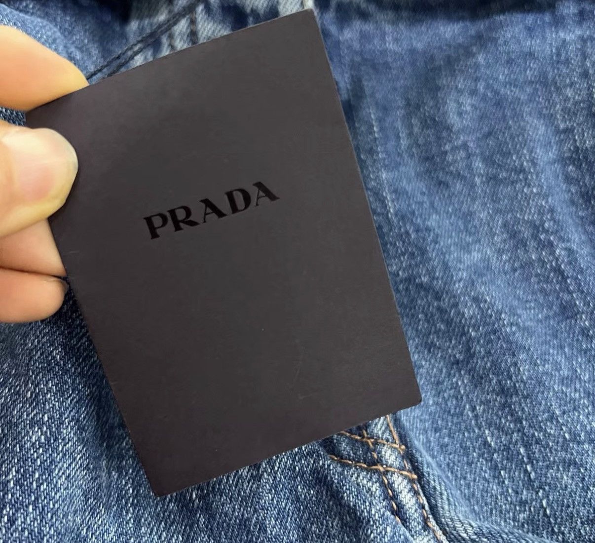 Prada Prada Blue Belted Denim Shorts J41 Size 26" / US 2 / IT 38 - 5 Thumbnail