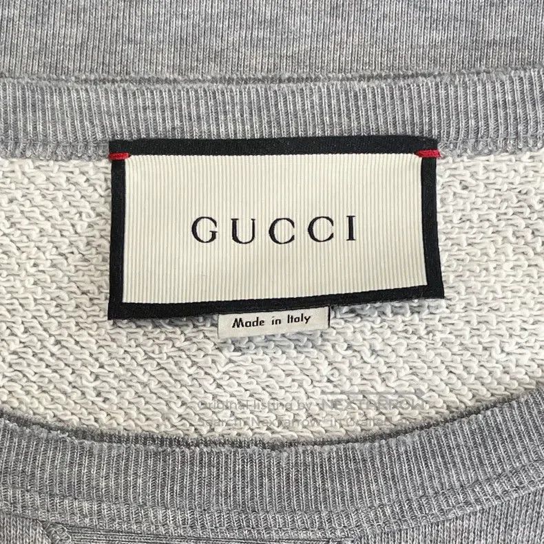 Gucci Gucci Grey sweatshirt Size US S / EU 44-46 / 1 - 5 Thumbnail