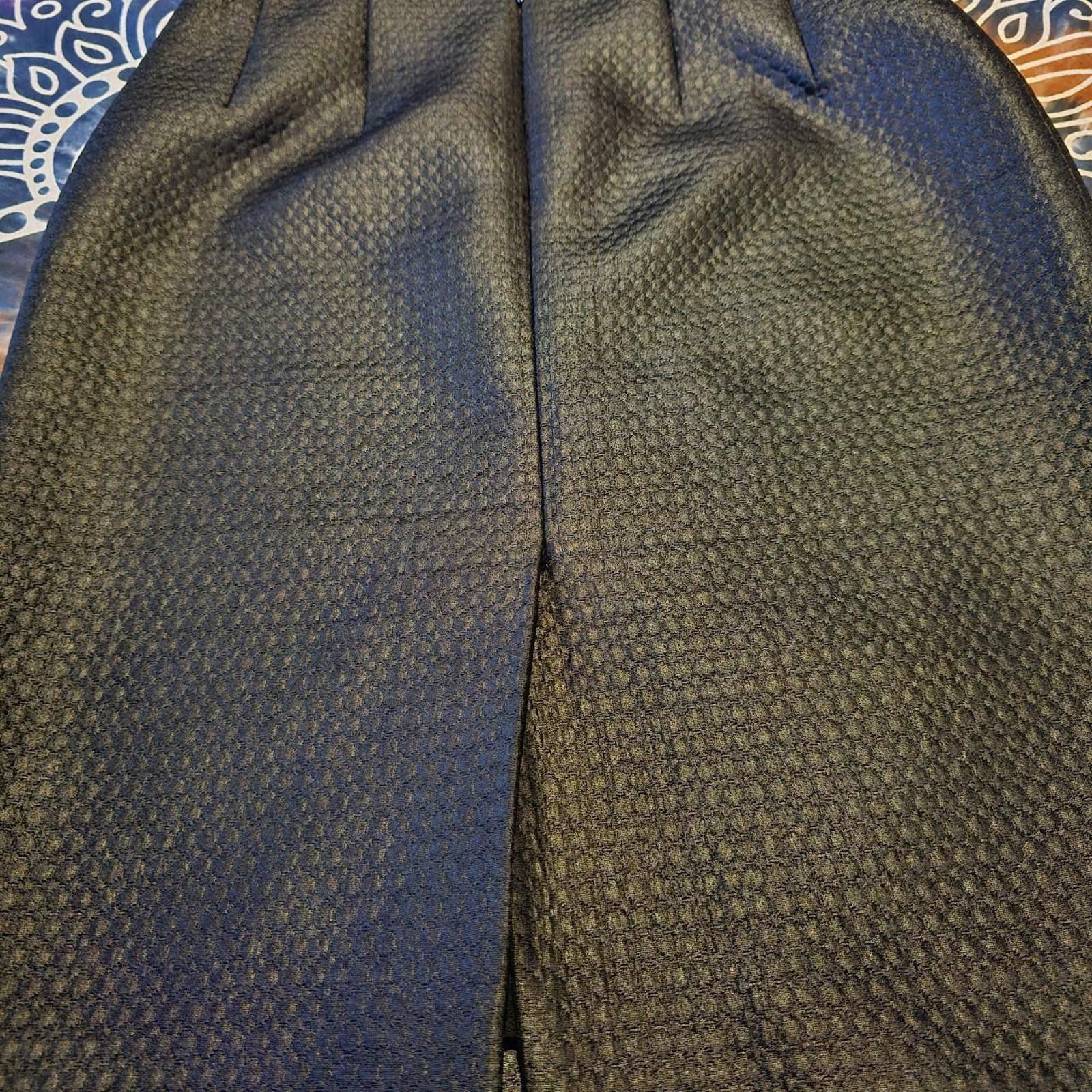 Designer Antonio Melani Women's Black Skirt Size 27" / US 4 / IT 40 - 6 Thumbnail