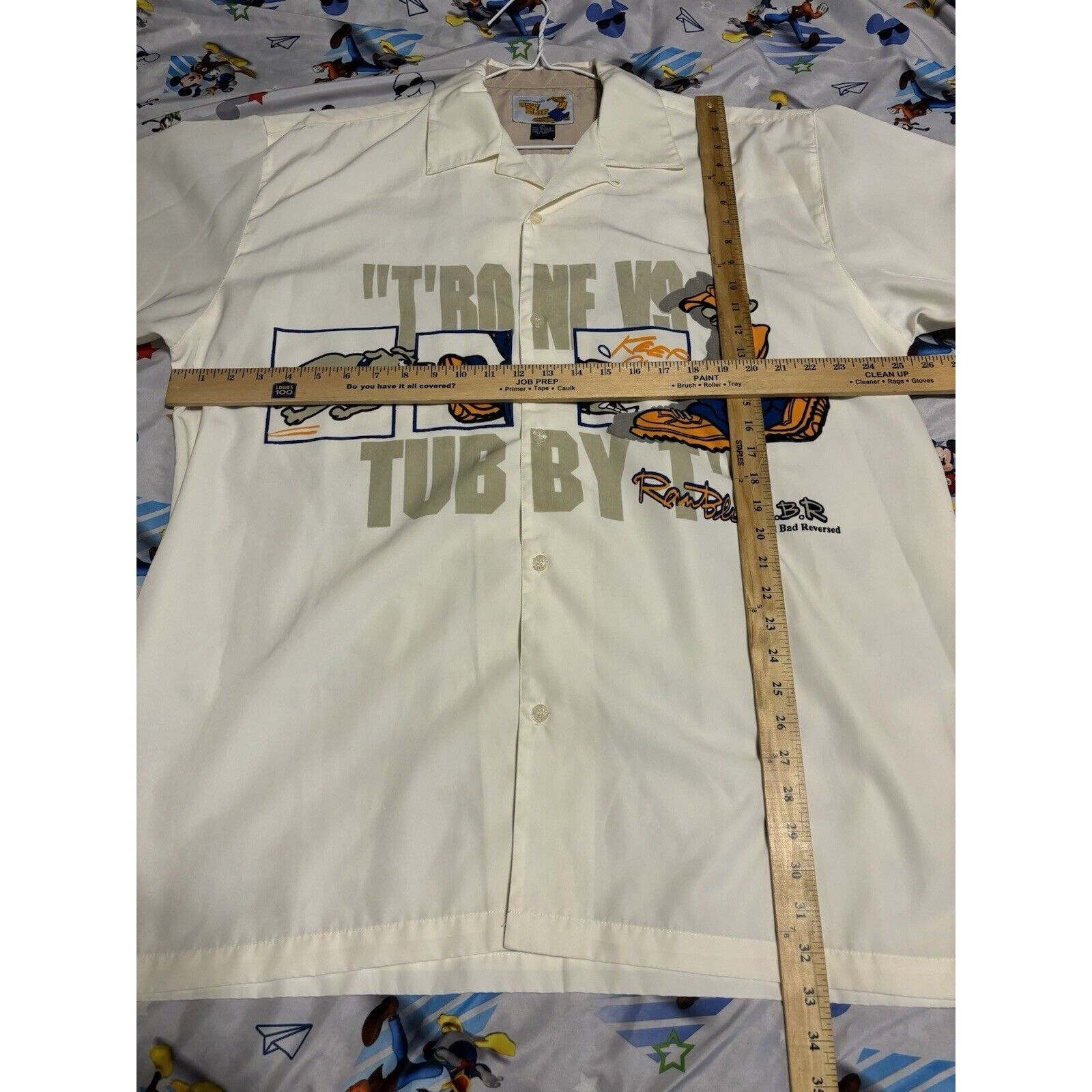 Other vintage raw Tbone vs tubby deadstock y2k beige shirt Size XL Size US XL / EU 56 / 4 - 7 Thumbnail