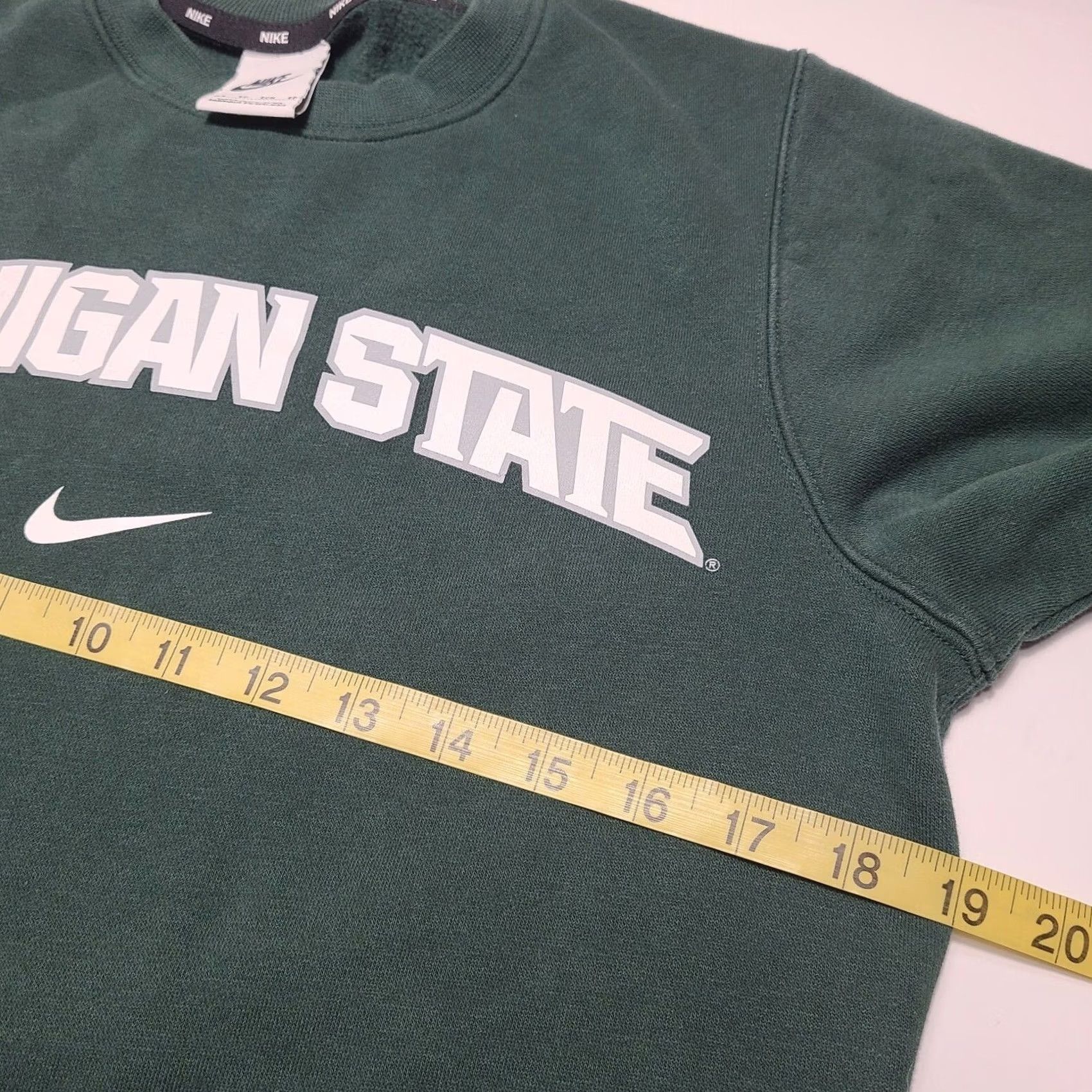 Nike Nike Michigan State Spartans Sweatshirt Mens Size XS Crewneck Cotton Blend Size US XS / EU 42 / 0 - 4 Thumbnail