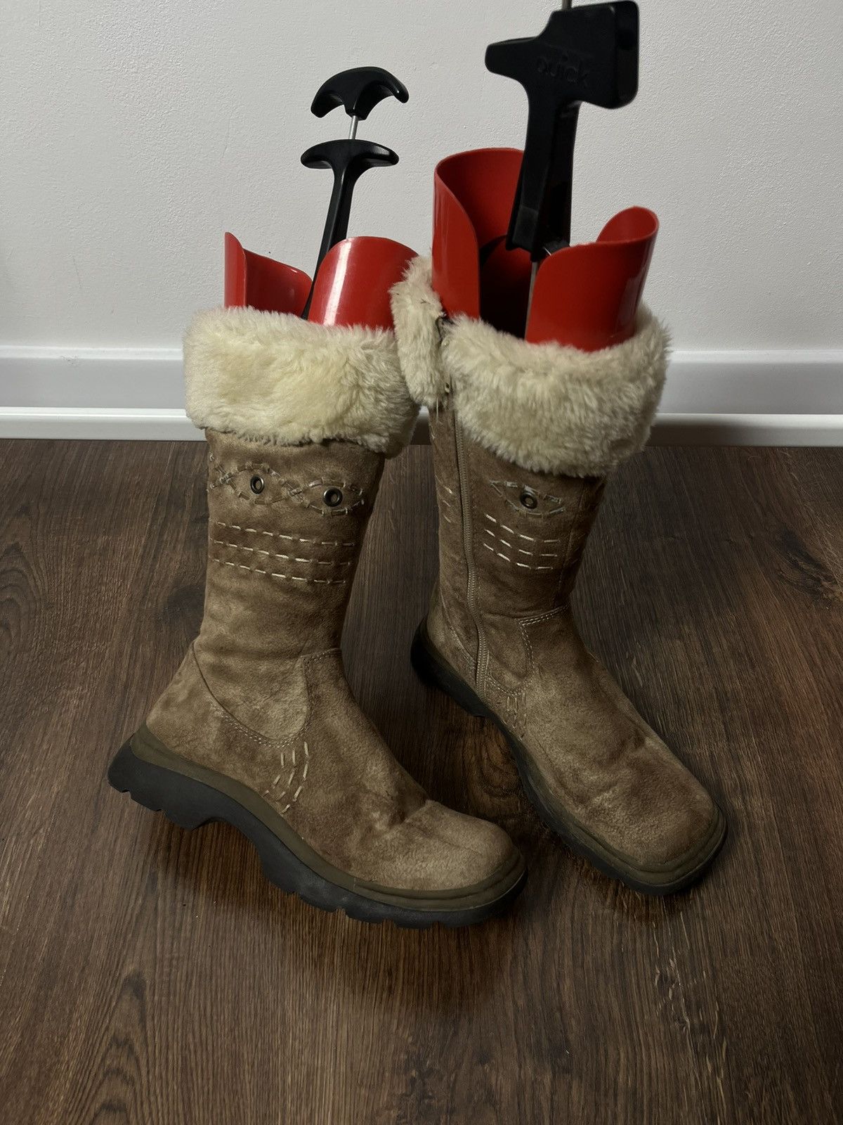 A.S.98 × If Six Was Nine Avante Garde Suede Fur Hi Women’s Boots Shoes 37 eu Size US 7 / IT 37 - 1 Thumbnail