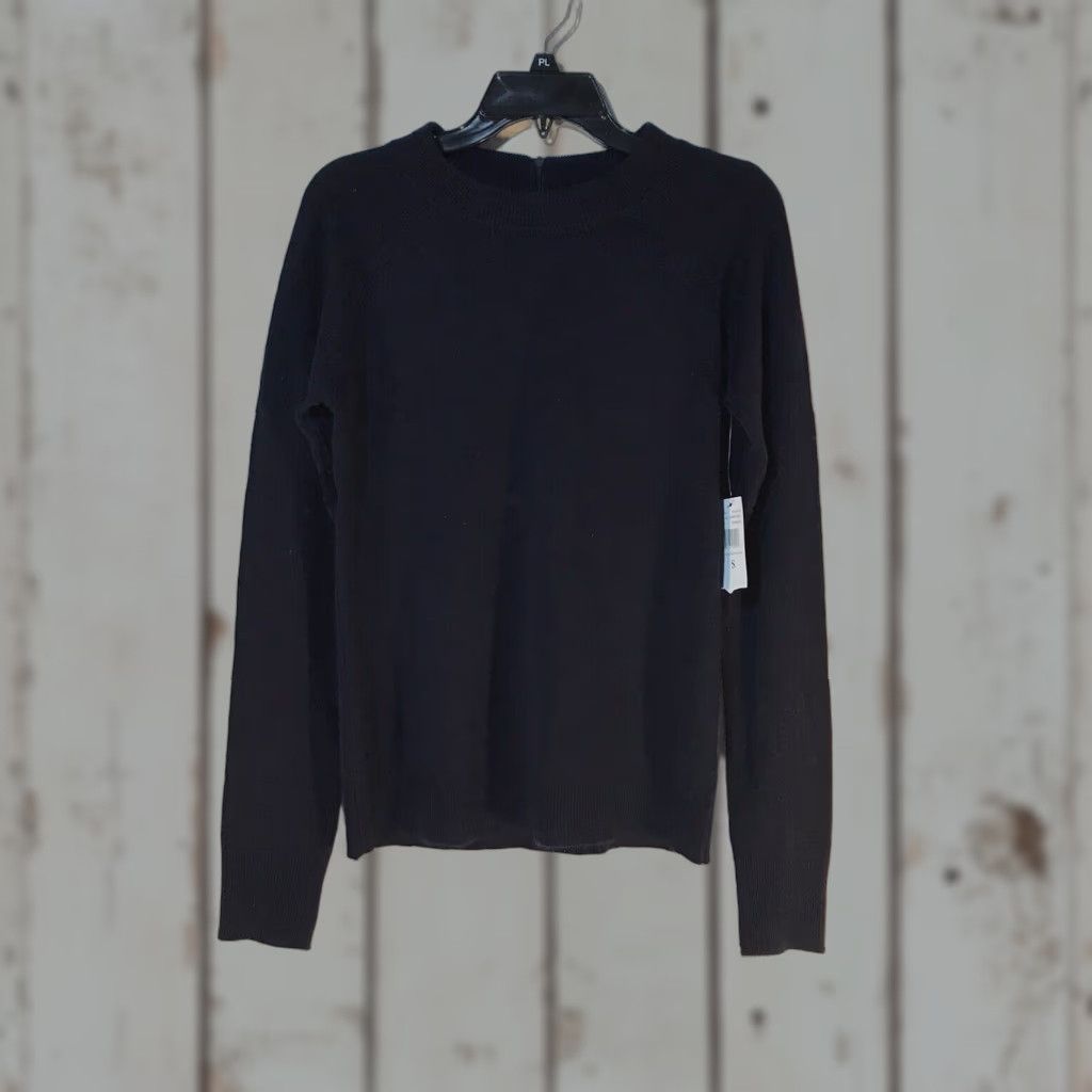 Vintage Allie&Rob Navy Crew Neck Sweater Women’s Size S Acrylic Zip Pullover Fall Winter Casual Size S / US 4 / IT 40 - 1 Thumbnail