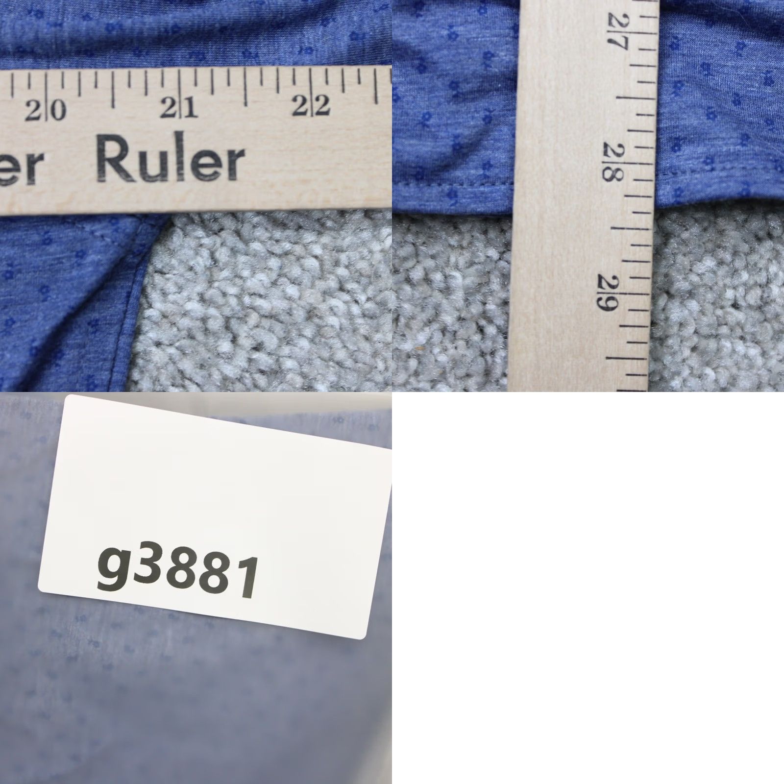David Donahue David Donahue Shirt Mens 15 Medium Blue Fusion 100% Cotton Long Sleeve Button Dress Shirt Size US M / EU 48-50 / 2 - 9 Thumbnail