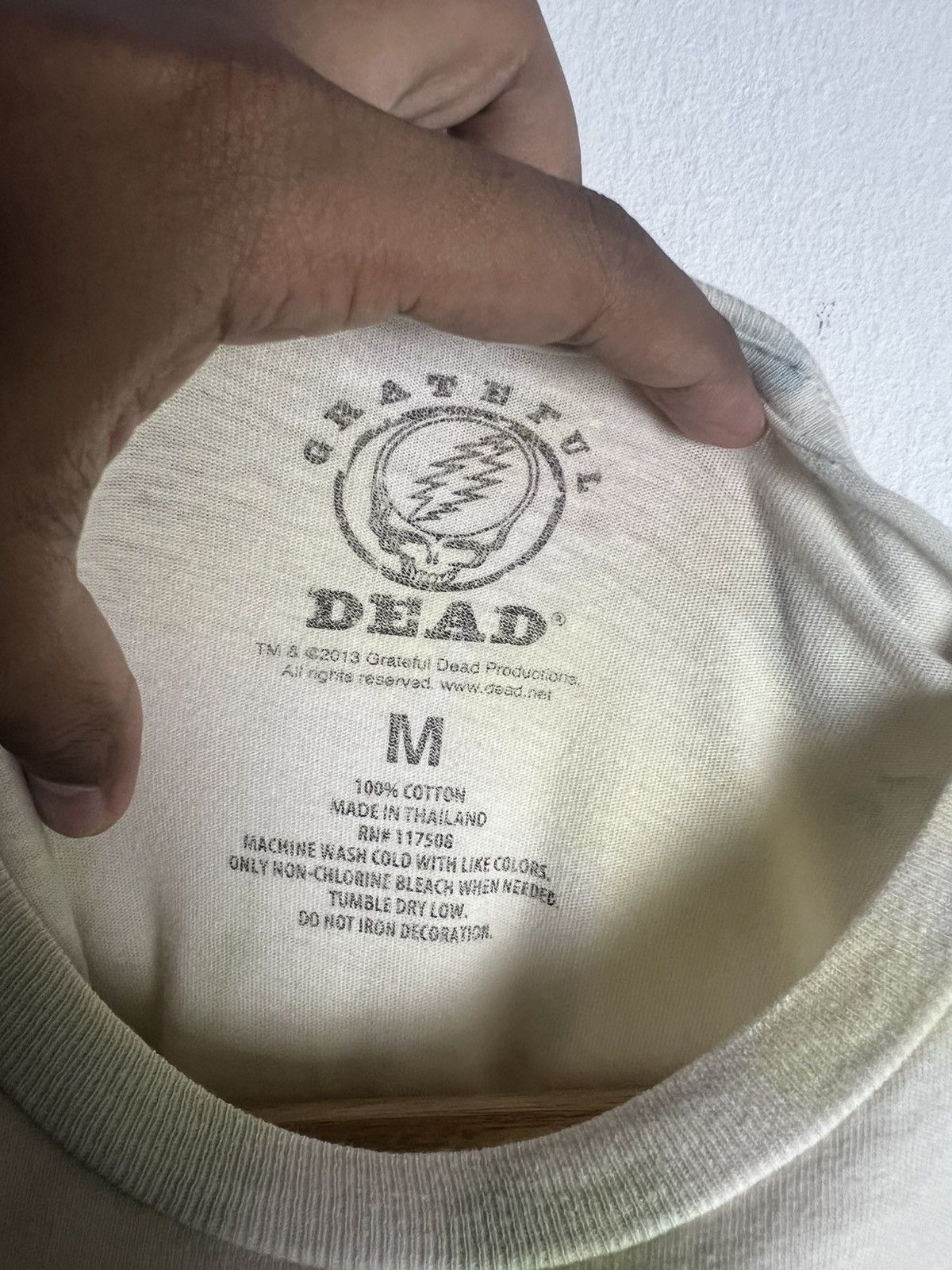 If Six Was Nine Grateful Dead Tie Dye Tee Size US M / EU 48-50 / 2 - 9 Thumbnail