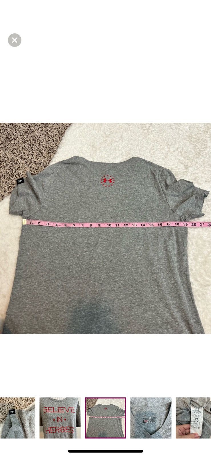 Under Armour Under armour women’s large wounded warrior project tee Size L / US 10 / IT 46 - 5 Thumbnail