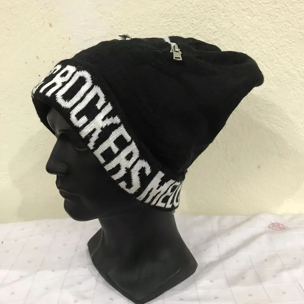 Seditionaries Melodic Rockers Spellout Rare Design Beanie Hat Size ONE SIZE - 6 Thumbnail