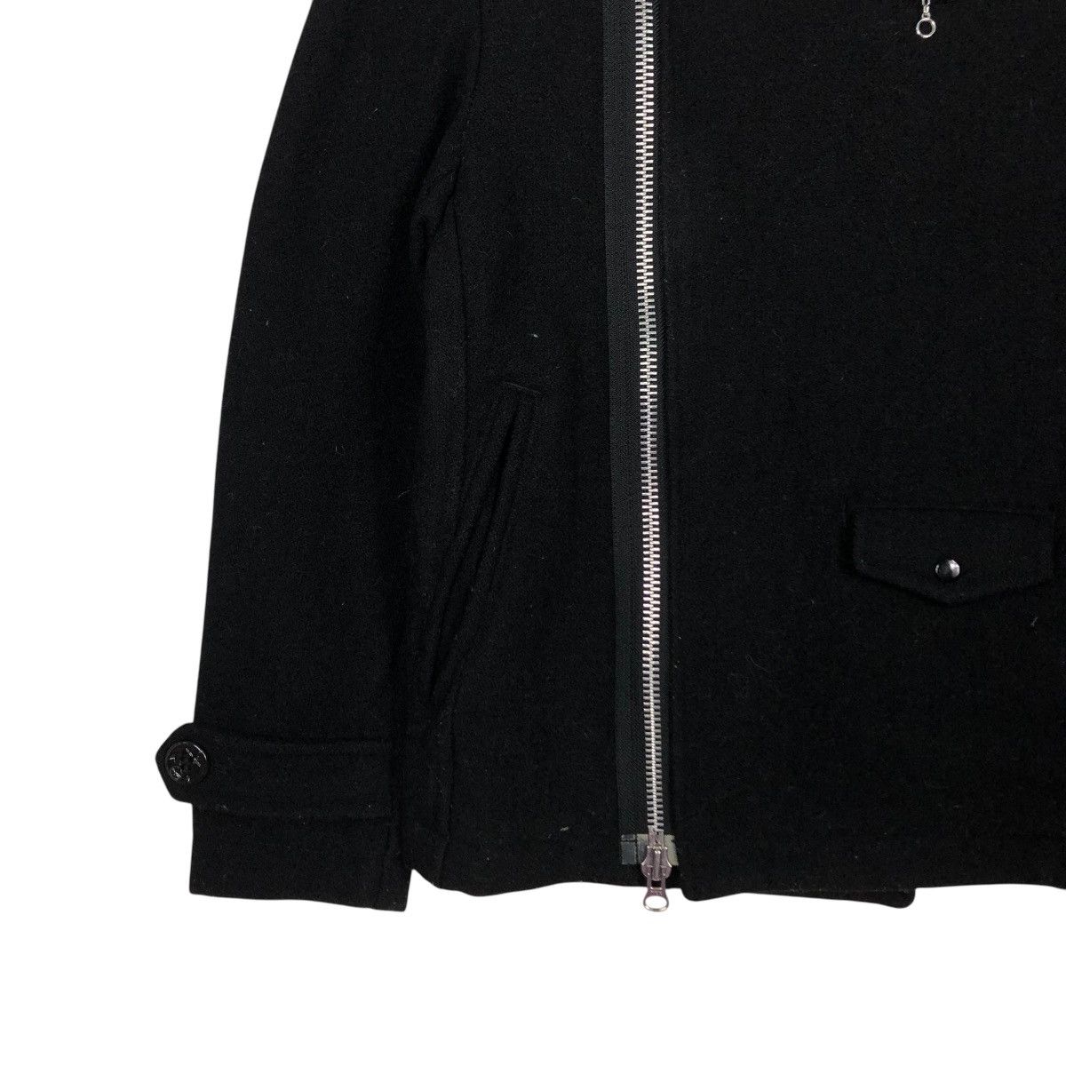 45rpm 🔥VINTAGE ZIPPER CROPPED JACKET ASYMMETRICAL STYLE CIAOPANIC Size US M / EU 48-50 / 2 - 7 Thumbnail