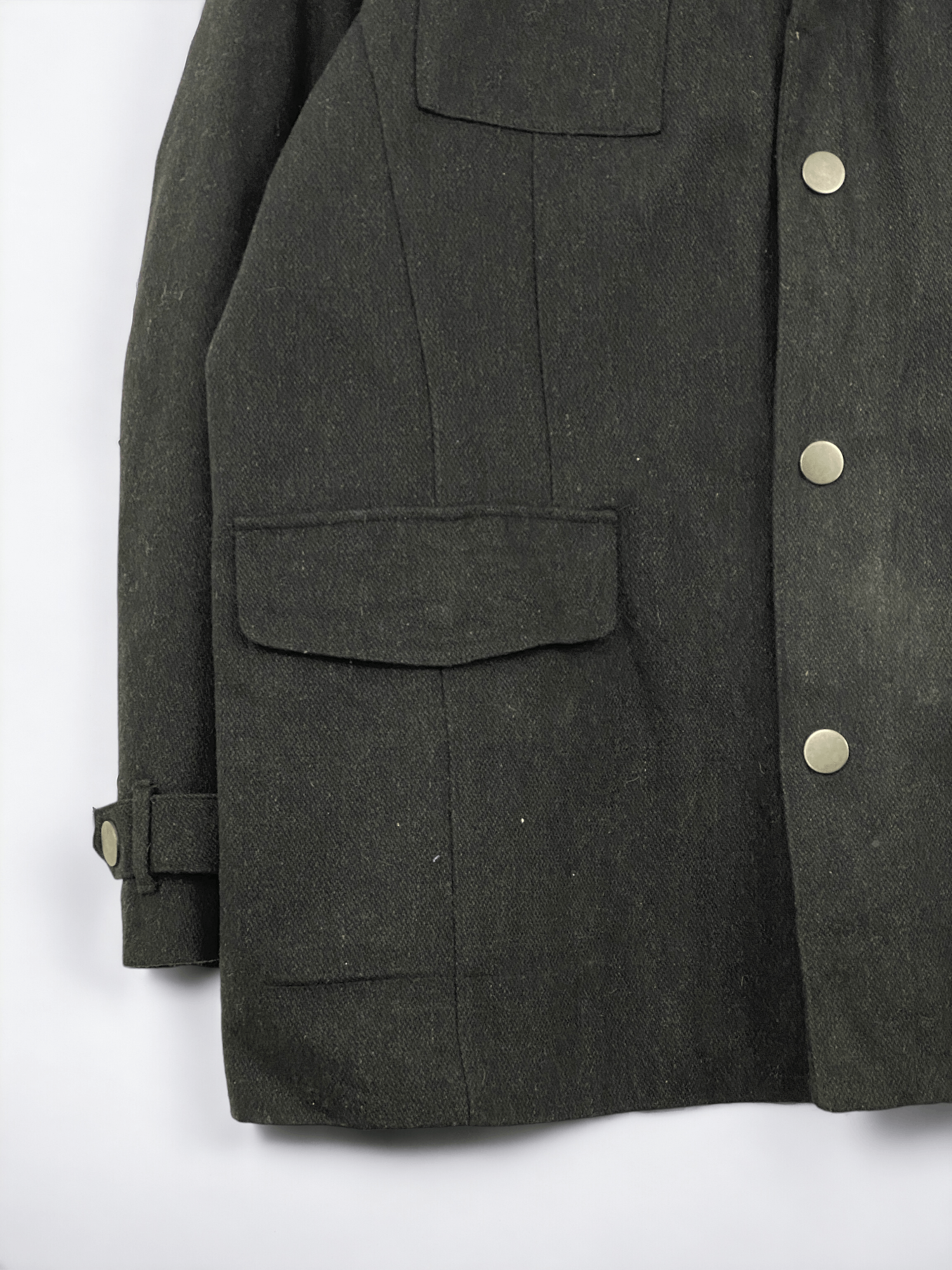 Angelo Litrico Vintage Angelico Litrico Heavy Coat Zipper Up Jacket JA0059 Size US XXL / EU 58 / 5 - 14 Thumbnail