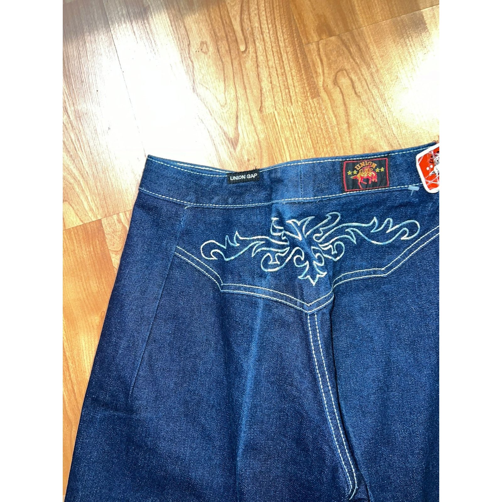 Vintage Vintage Womens Union Gap Jeans Western Denim Size 30 Size 30" / US 8 / IT 44 - 2 Thumbnail
